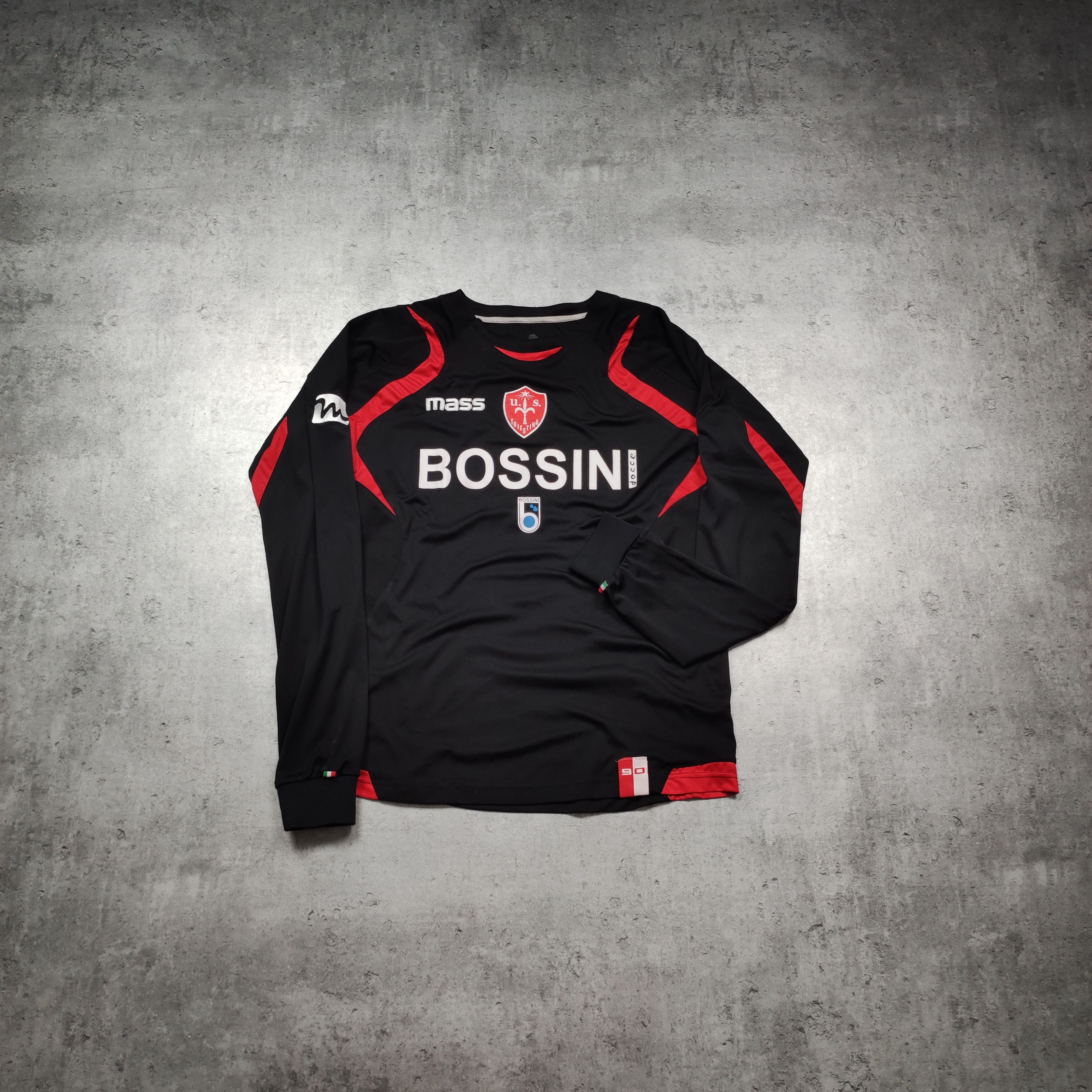 Vintage ITALY Calcio 2008/09 US Triestina Match Jersey