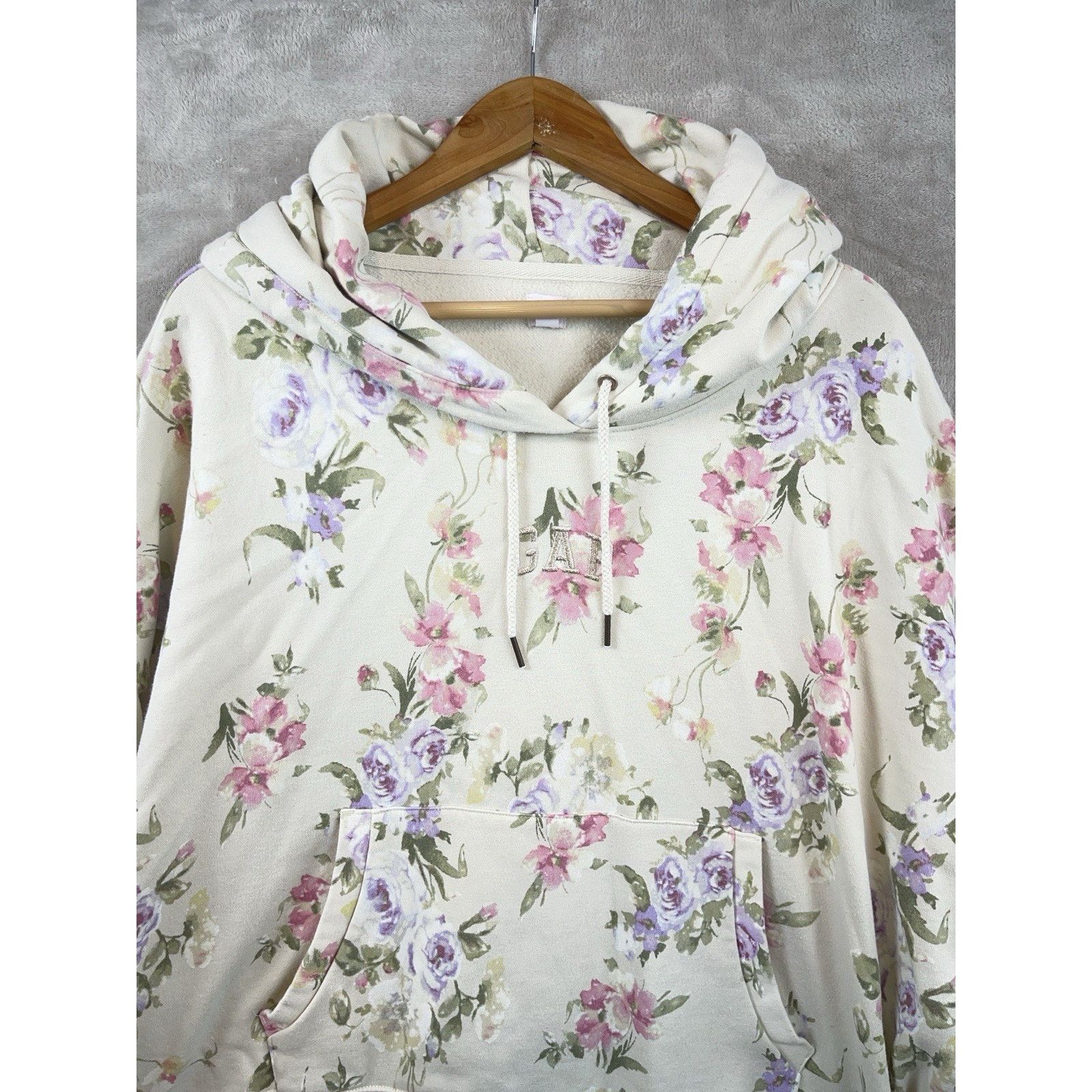 Gap Gap x LoveShackFancy Floral Logo Hoodie XXL Oversized Size XXL / US 16-18 / IT 52-54 - 16 Thumbnail