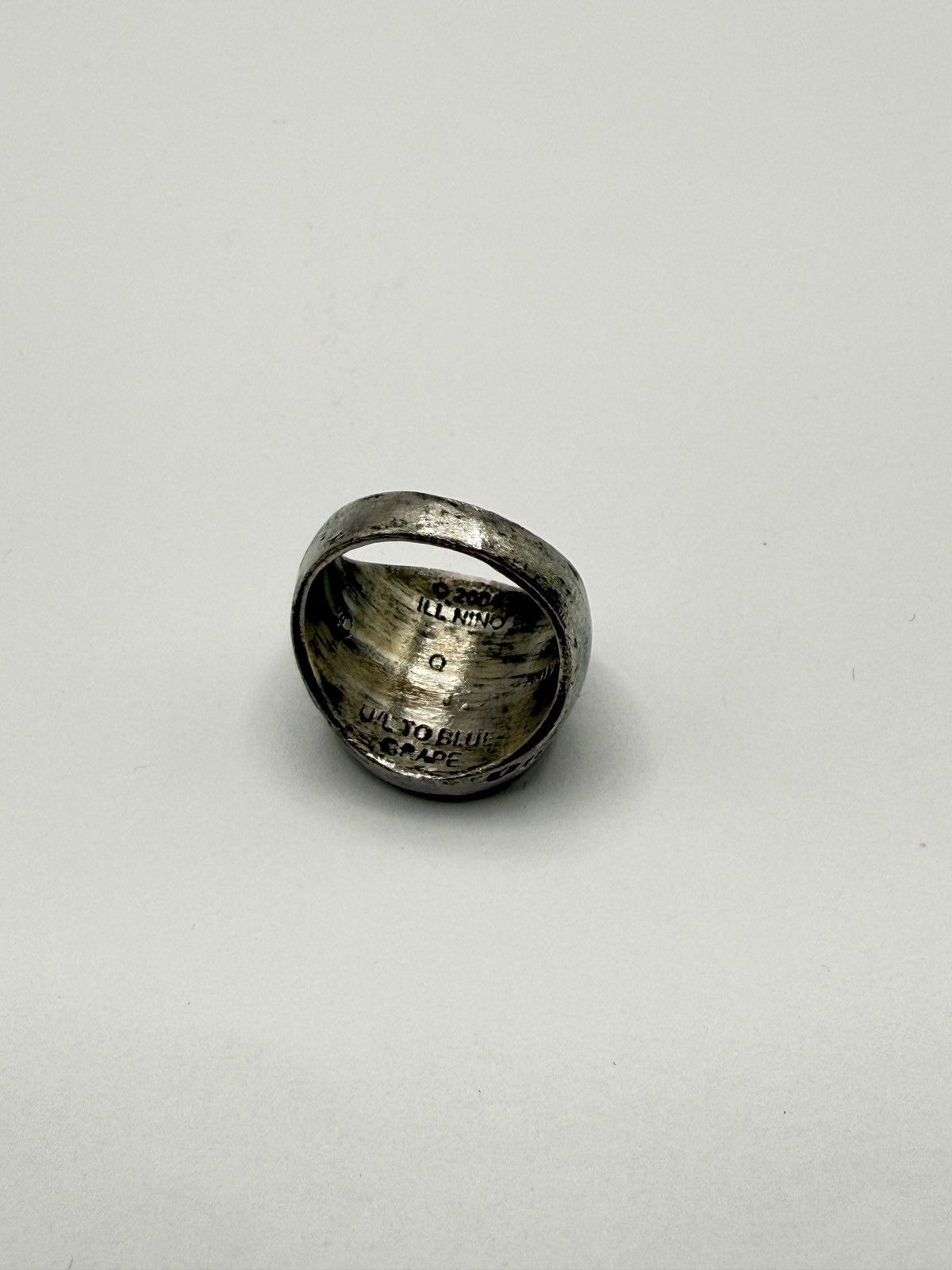 Seditionaries ill nino ring like number nine biker/goth chrome erd Size ONE SIZE - 5 Thumbnail