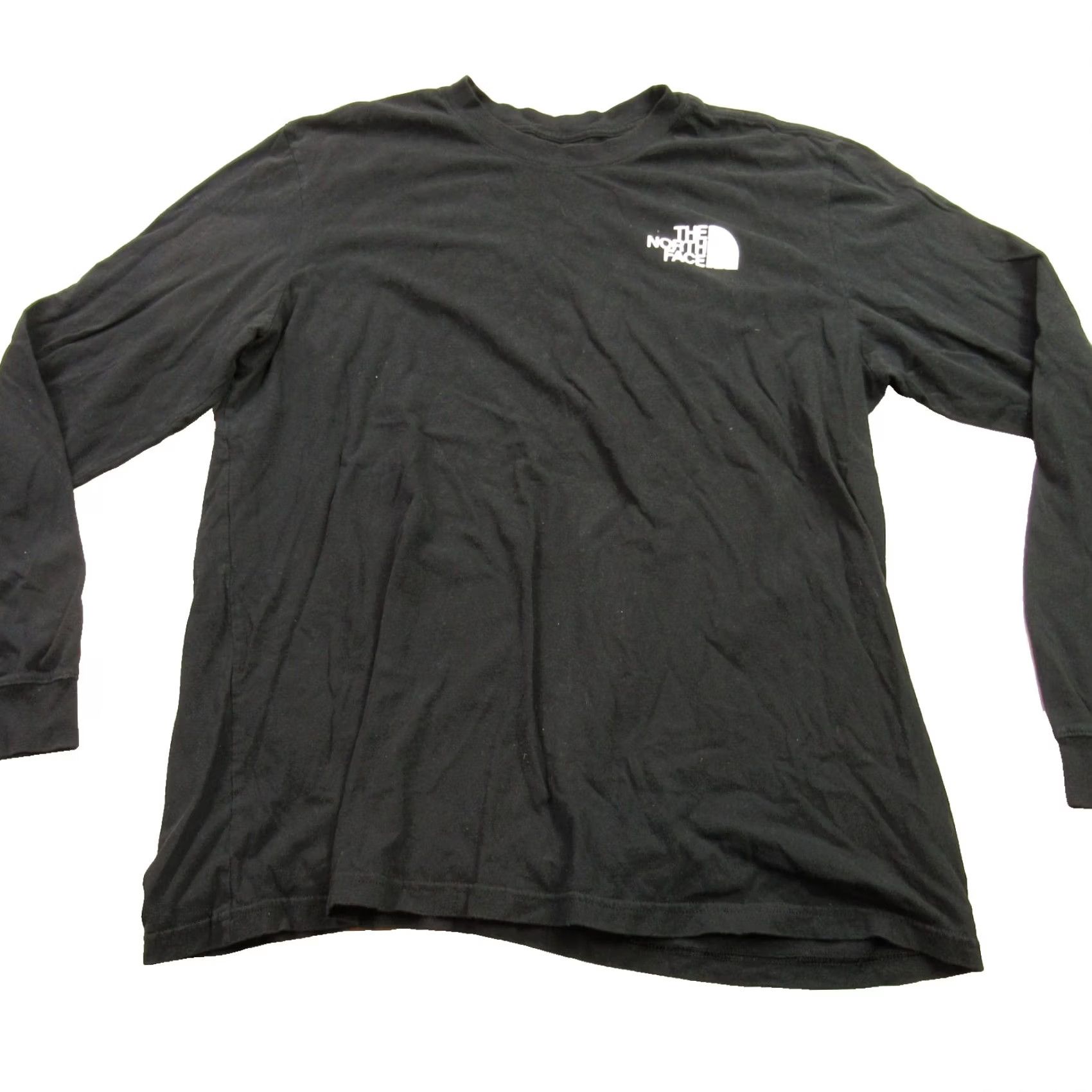 The North Face North Face Shirt Mens XL Long Sleeve Crew Neck Pullover Black Size US XL / EU 56 / 4 - 2 Thumbnail