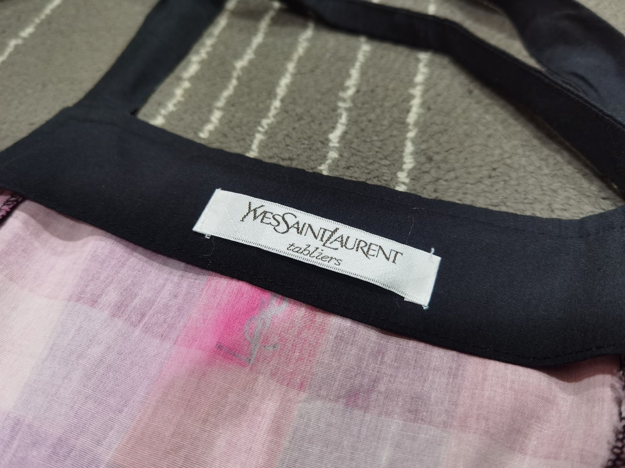 Yves Saint Laurent YSL yves saint Lauren tabliers apron XS to M 1862 Size S / US 4 / IT 40 - 8 Thumbnail