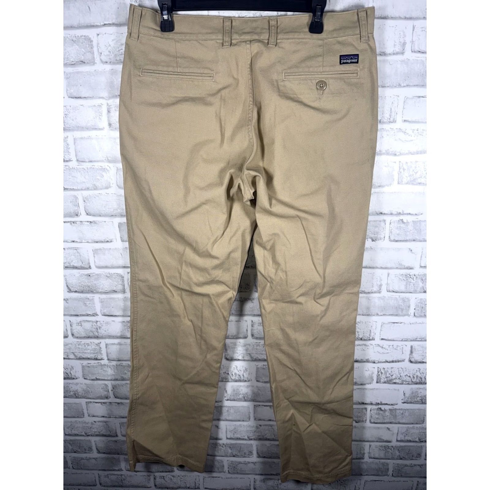 Patagonia Patagonia Pants Mens Beige Cotton Canvas Hiking 34x32 Chino Regular Inseam 32 Size US 34 / EU 50 - 4 Thumbnail