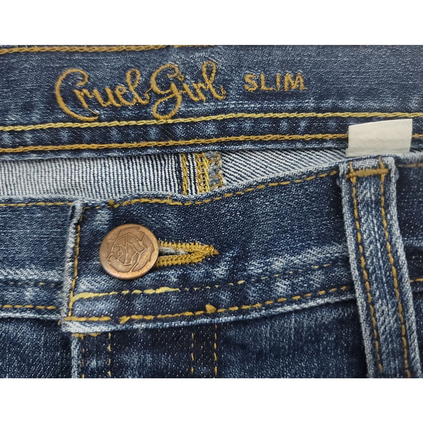 Other Cruel Girl Blue Slim Fit Women's Denim Jeans 7 Size 32" / US 10 / IT 46 - 4 Thumbnail