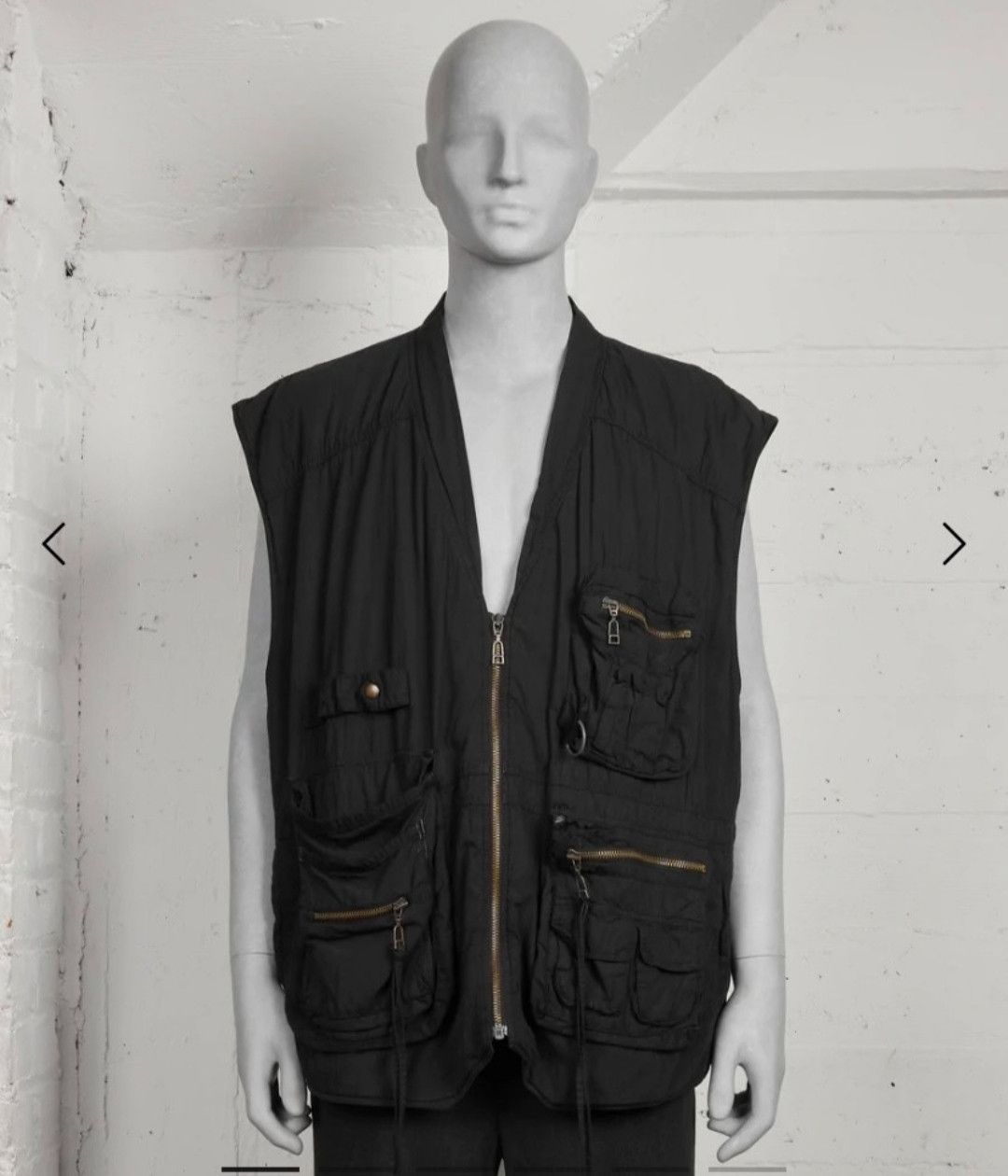 Raf Simons raf simons 2003 multi-pocket vest Size US L / EU 52-54 / 3 - 3 Thumbnail