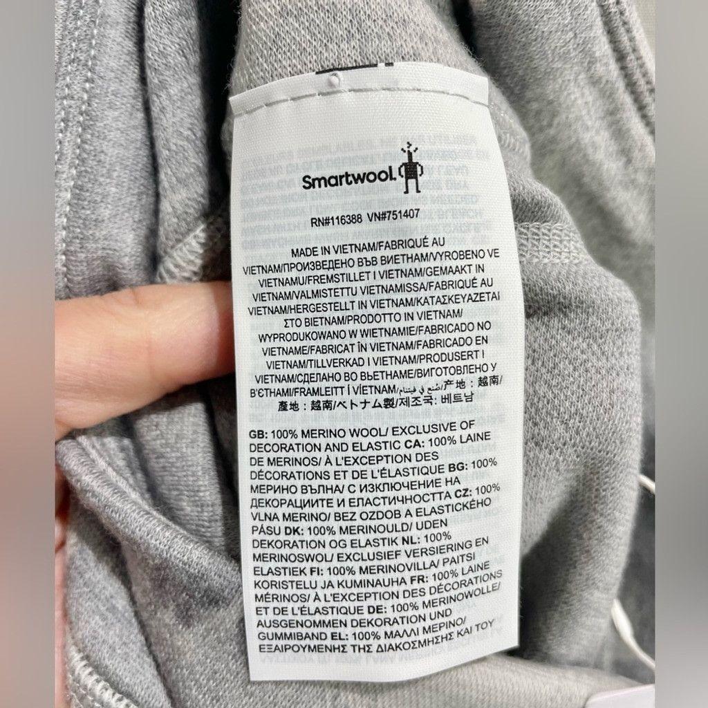 Smartwool NEW Smartwool Classic Thermal Merino Base Leggings Grey US S Size 27" / US 4 / IT 40 - 11 Thumbnail