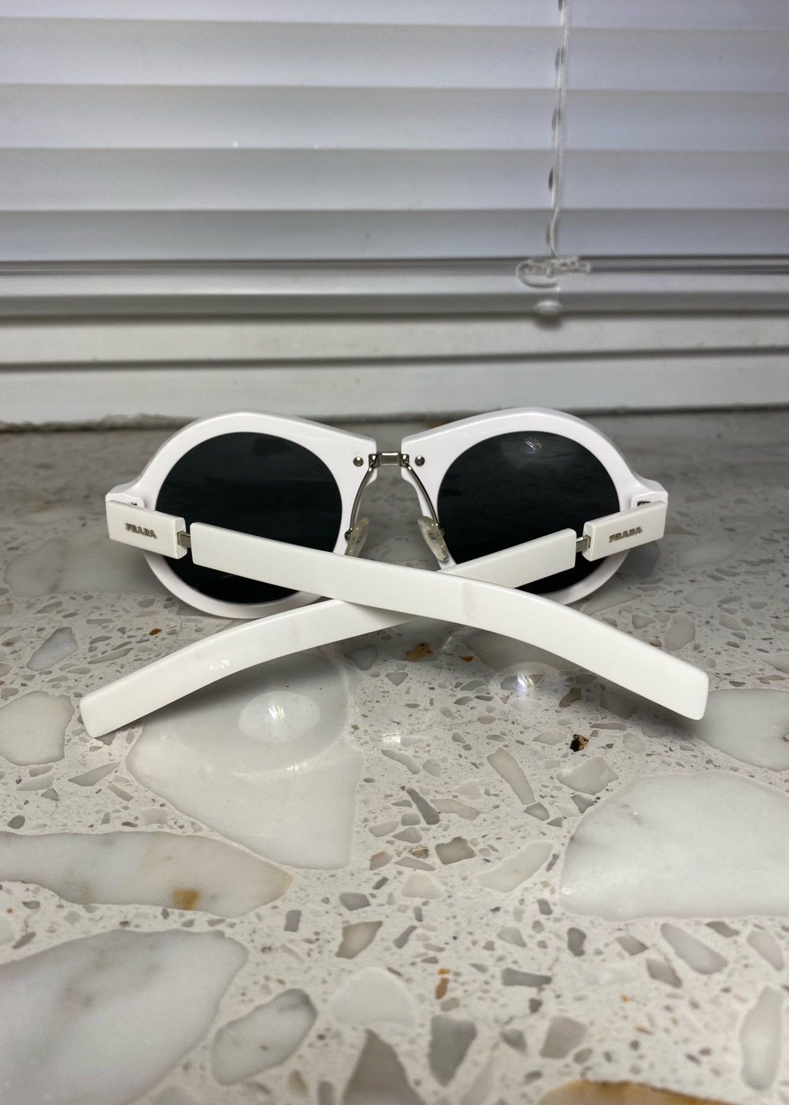 Prada Silver Tab Vintage Prada Sunglasses Size ONE SIZE - 2 Thumbnail