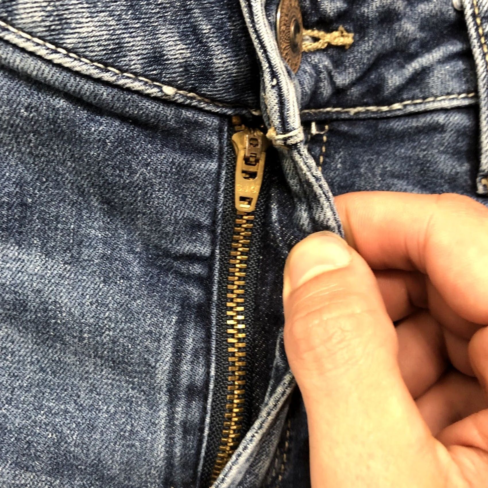 Silver Jeans Co. Silver Jeans Mazy Jeans Womens 30x29 Blue Denim Skinny Stretch Regular Waist 30 Inseam 29 Distressed Casual Logo Cowboy Size 30" / US 8 / IT 44 - 5 Thumbnail