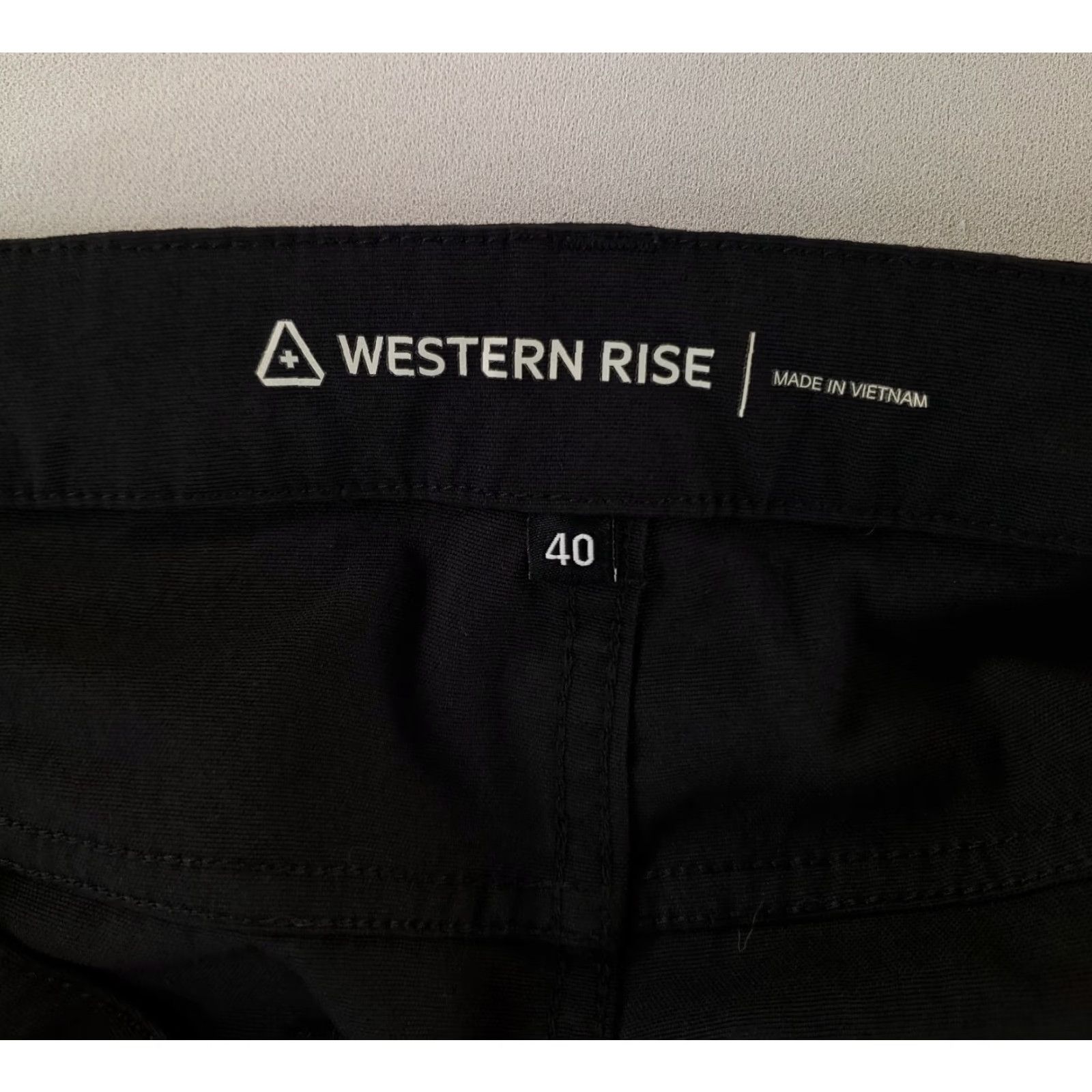 Vintage Western Rise Pants AT Slim Black Mens 41x31 Regular Chino Pants Black Mens 41x31 Size US 41 - 4 Thumbnail