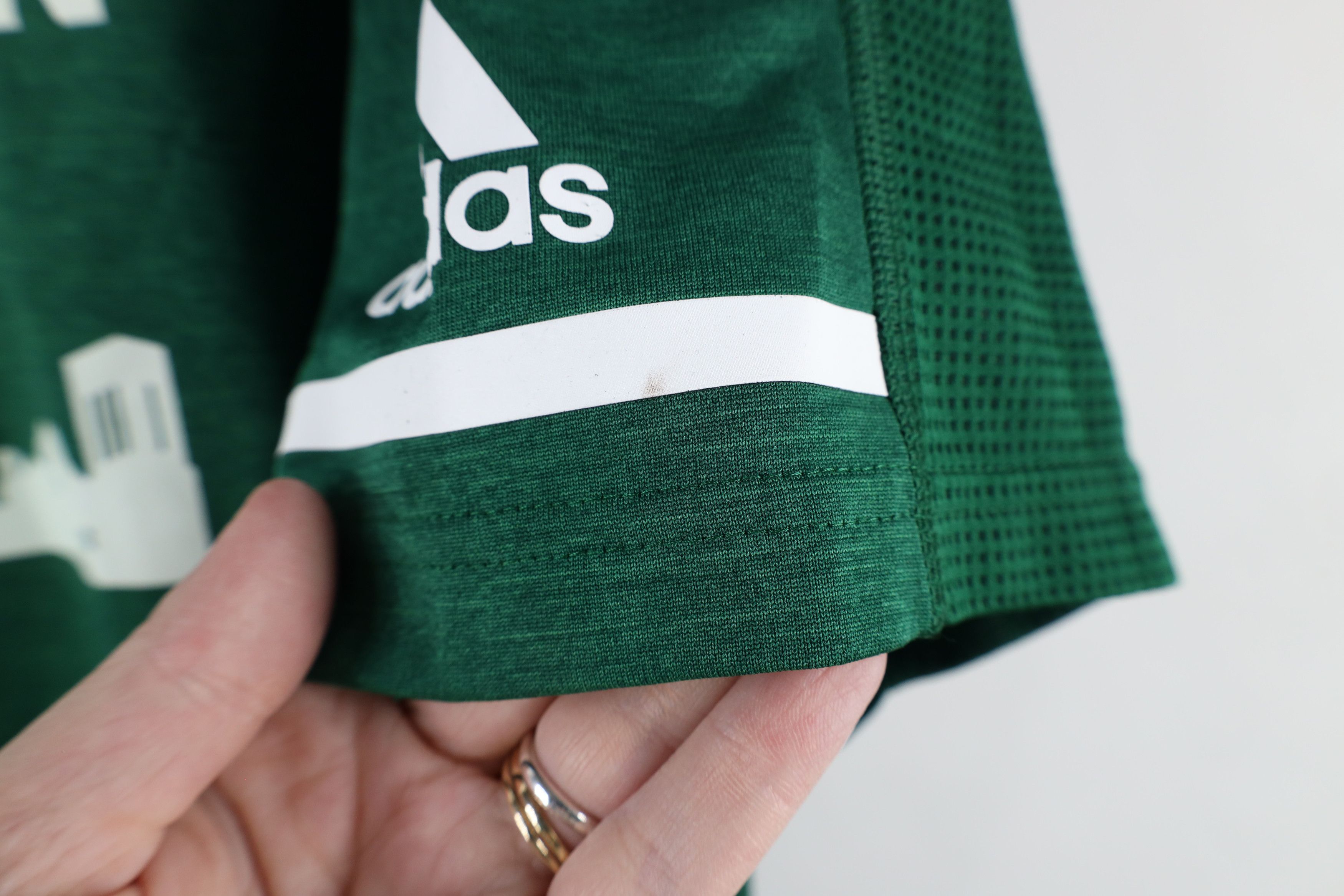 Adidas × Vintage Adidas Eastern Michigan University Baseball T-Shirt Green Size US XL / EU 56 / 4 - 5 Thumbnail