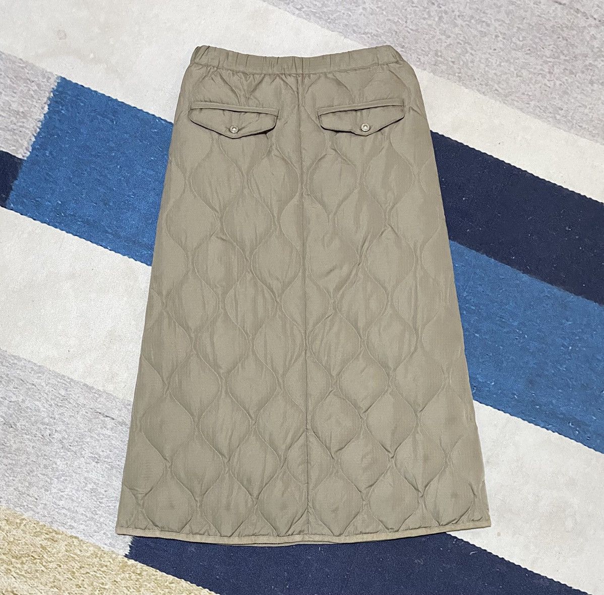 Japanese Brand TAION Military Snap Button Down Skirt ( Soft Shell ) Size 28" / US 6 / IT 42 - 4 Thumbnail