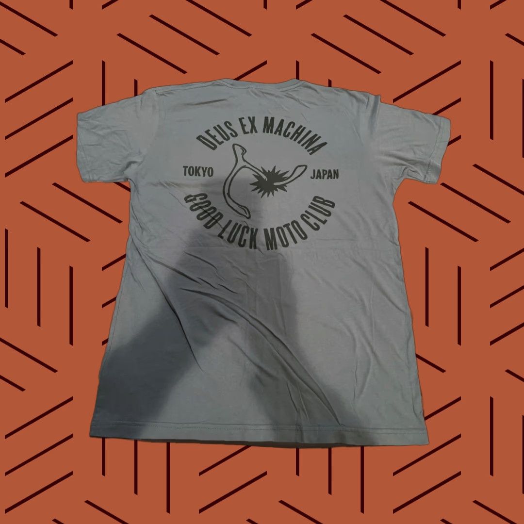Deus Ex Machina VINTAGE Deus ex Machina LA Shirt T-Shirt Men L Green Crew Neck Short Sleeve Regular Logo Surfer Biker Limited Edition All Seasons Size US L / EU 52-54 / 3 - 1 Thumbnail