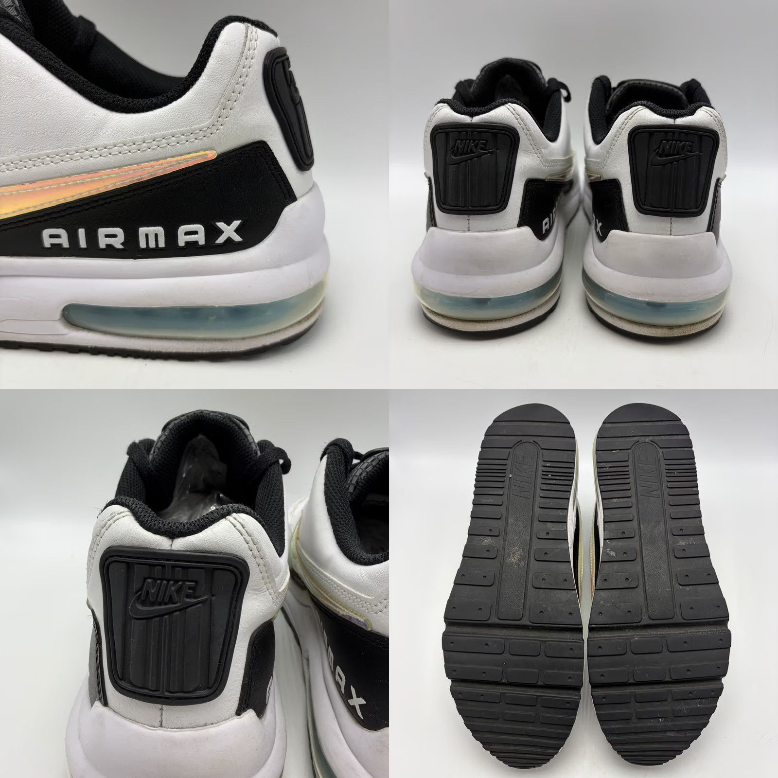 Nike Nike Air Max LTD 3 Sneakers Mens 10 White Turquoise Gaze C15875-100 Athletic Shoe Shoe Width Medium Size US 10 / EU 43 - 8 Thumbnail