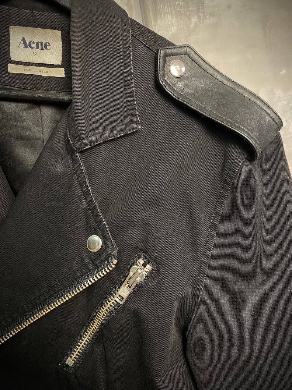 Acne Studios Cotton Biker Jacket M Size US M / EU 48-50 / 2 - 5 Thumbnail