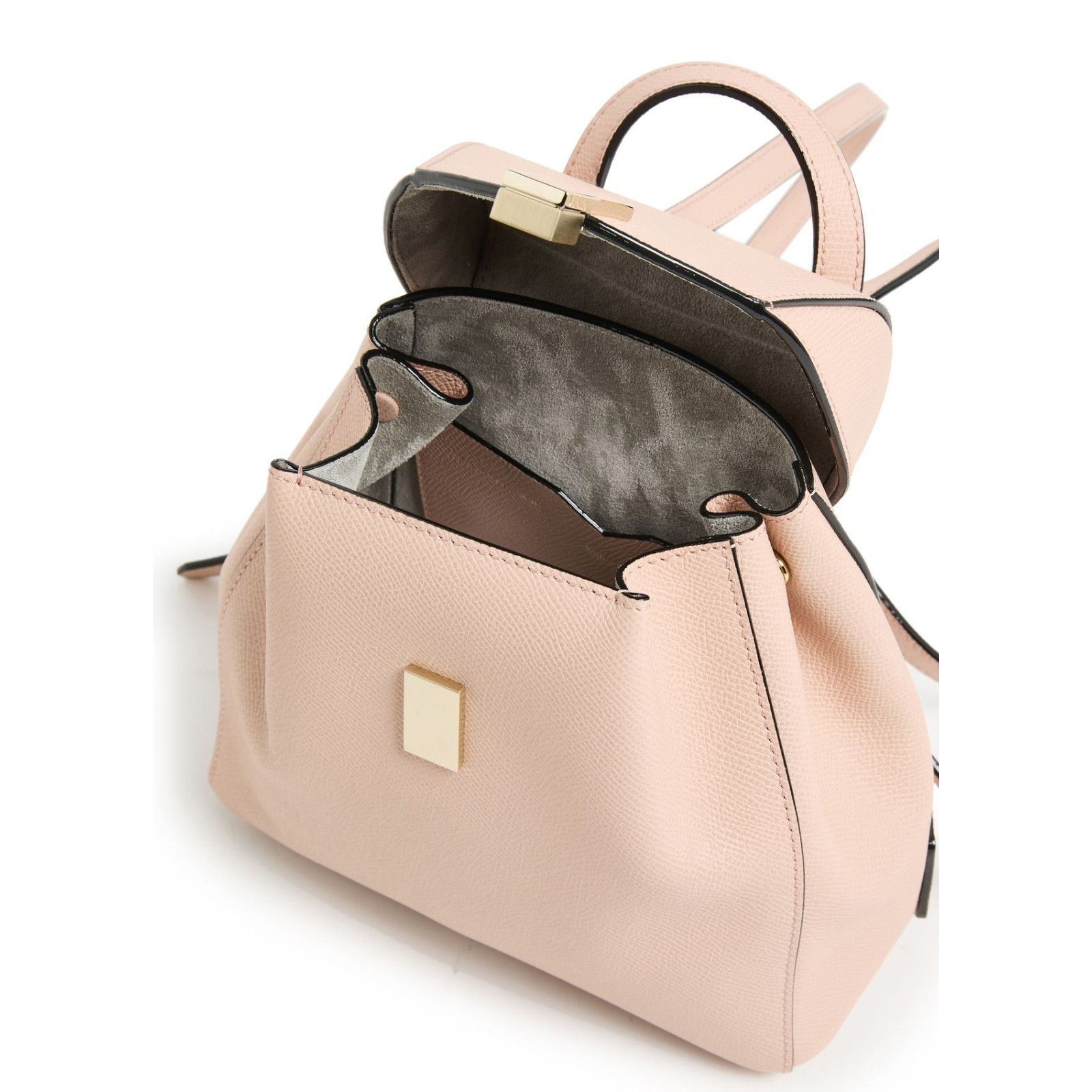 Valextra VALEXTRA Iside Mini $2800 Bonne Mine Pink Leather Backpack N Size ONE SIZE - 4 Thumbnail