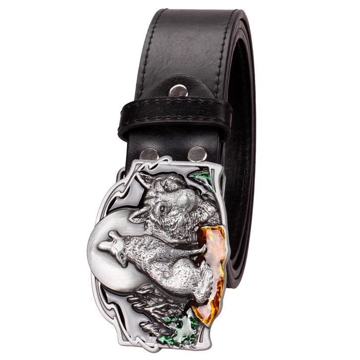 Designer New Trend Vintage Belt Riveted Belts Menswear Accessories Size ONE SIZE - 6 Thumbnail