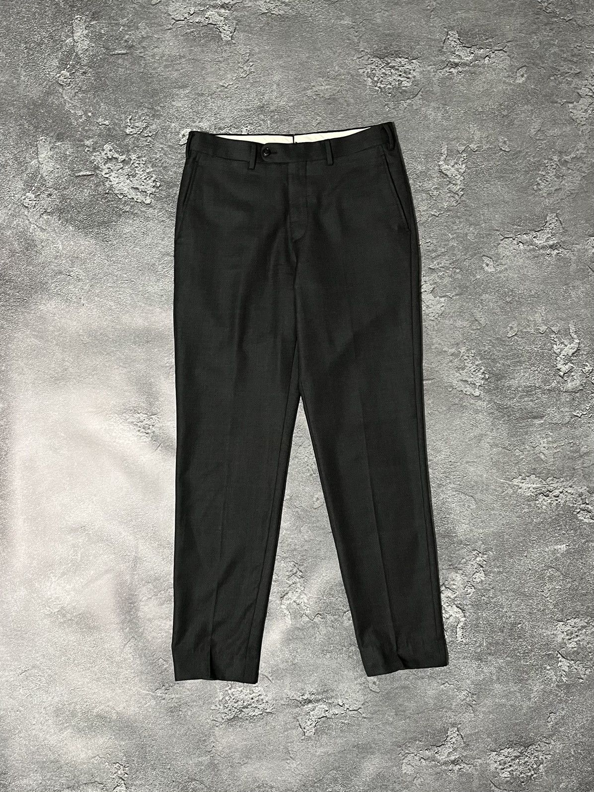 Suitsupply Suitsupply Sienna Gray Wool Casual Trousers Size US 36 / EU 52 - 1 Thumbnail
