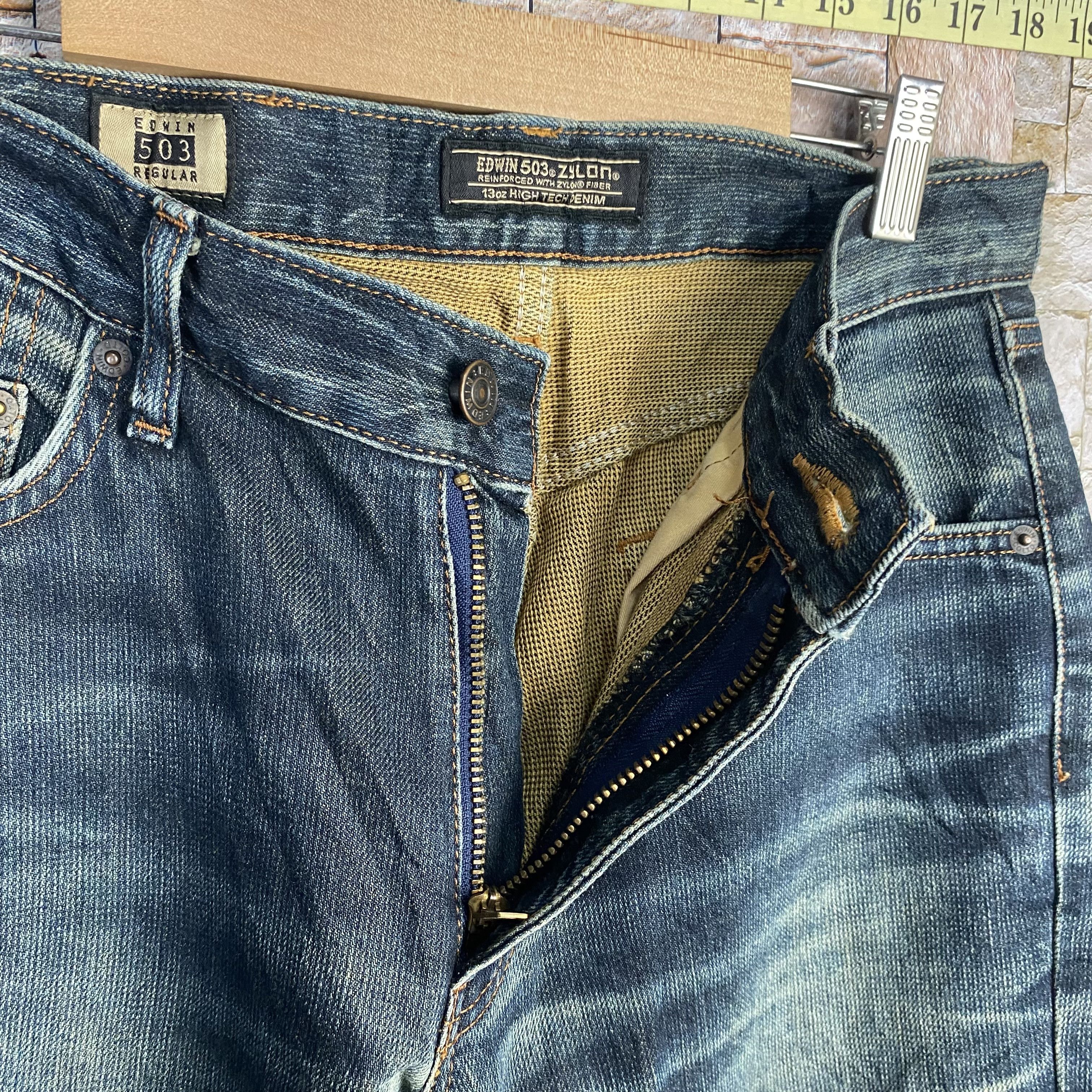Edwin Edwin Blue vintage Denim Pants #7593 Size US 29 - 12 Thumbnail