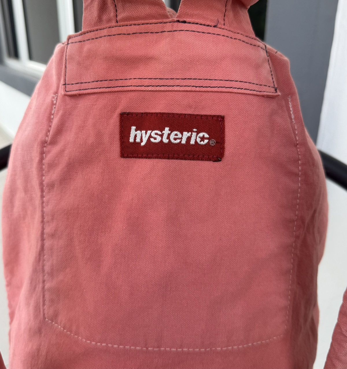 Hysteric Glamour Hysteric Pink Canvas Drawstring Backpack Y2K Archive Bag Size ONE SIZE - 10 Thumbnail