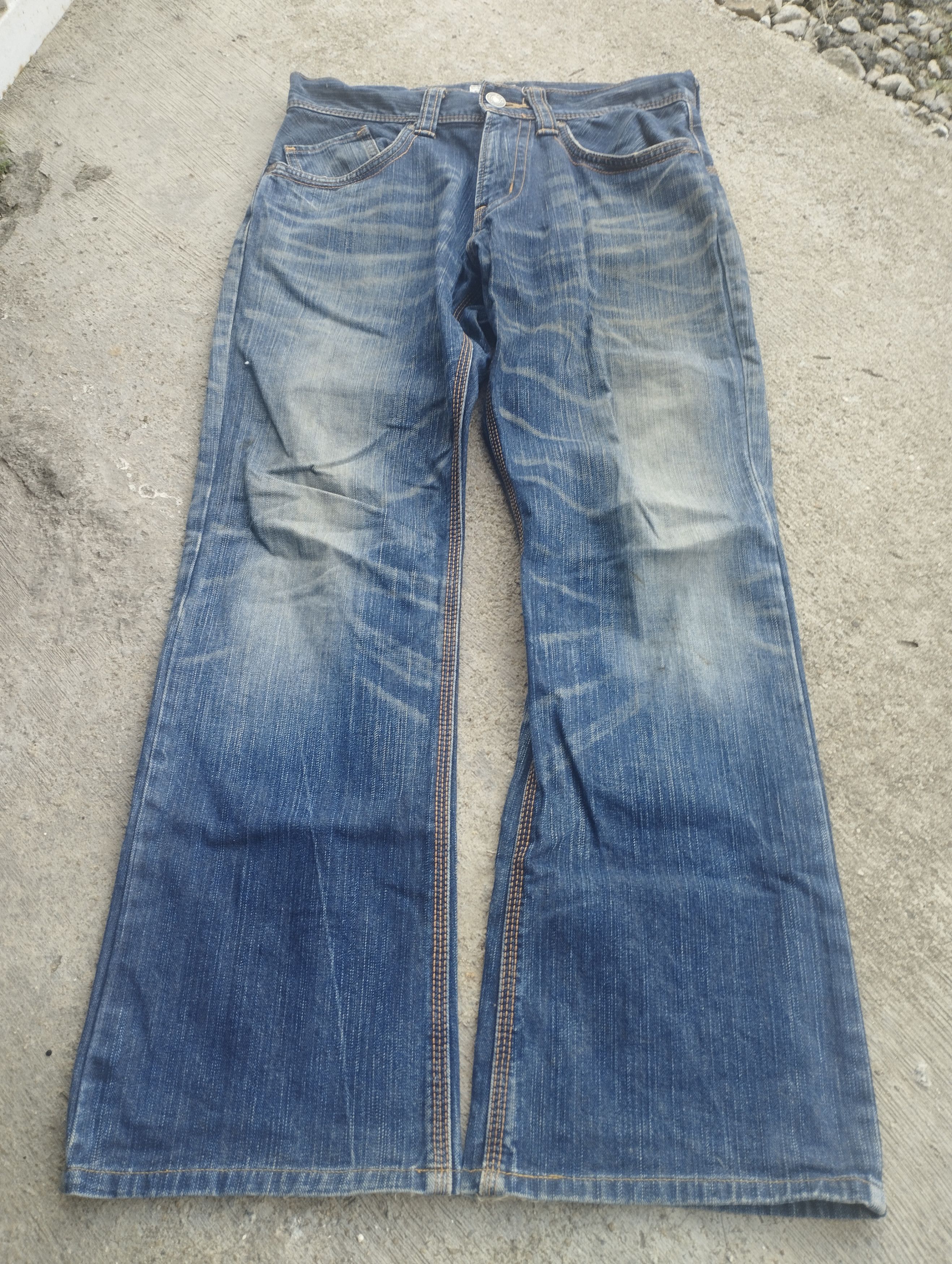 Edwin × Japanese Brand Edwin BackleBack bootcut Size US 32 / EU 48 - 1 Thumbnail
