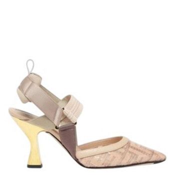Fendi o1w1db10725 8J8459 Colibri Pumps in Light Pink Size US 11 / IT 41 - 1 Preview
