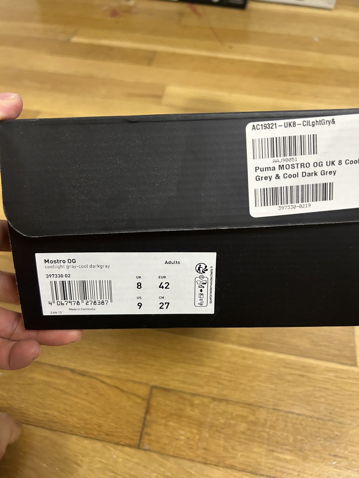 Puma Puma mostro gray Size US 9 / EU 42 - 7 Thumbnail