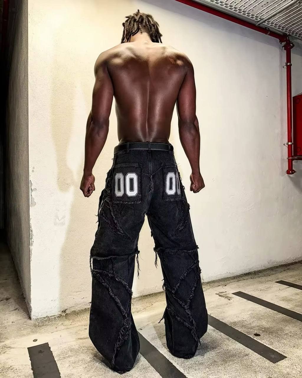 Japanese Brand × Vintage retro hip-hop jeans 2-in-1 Size US 36 / EU 52 - 5 Thumbnail