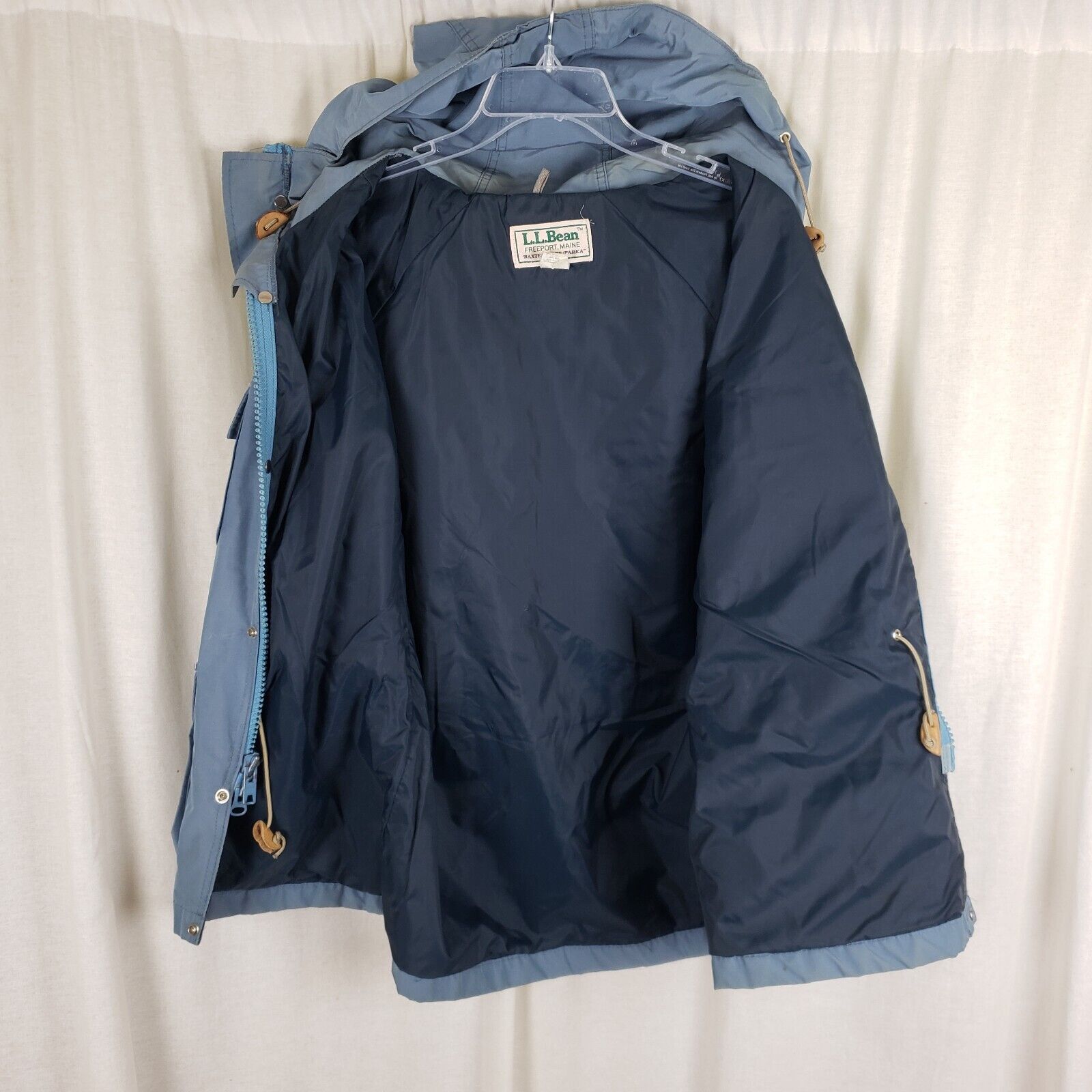 L.L. Bean Vtg LLBean Baxter State Parka Slate Hooded Coat Windbreaker Size US M / EU 48-50 / 2 - 8 Thumbnail