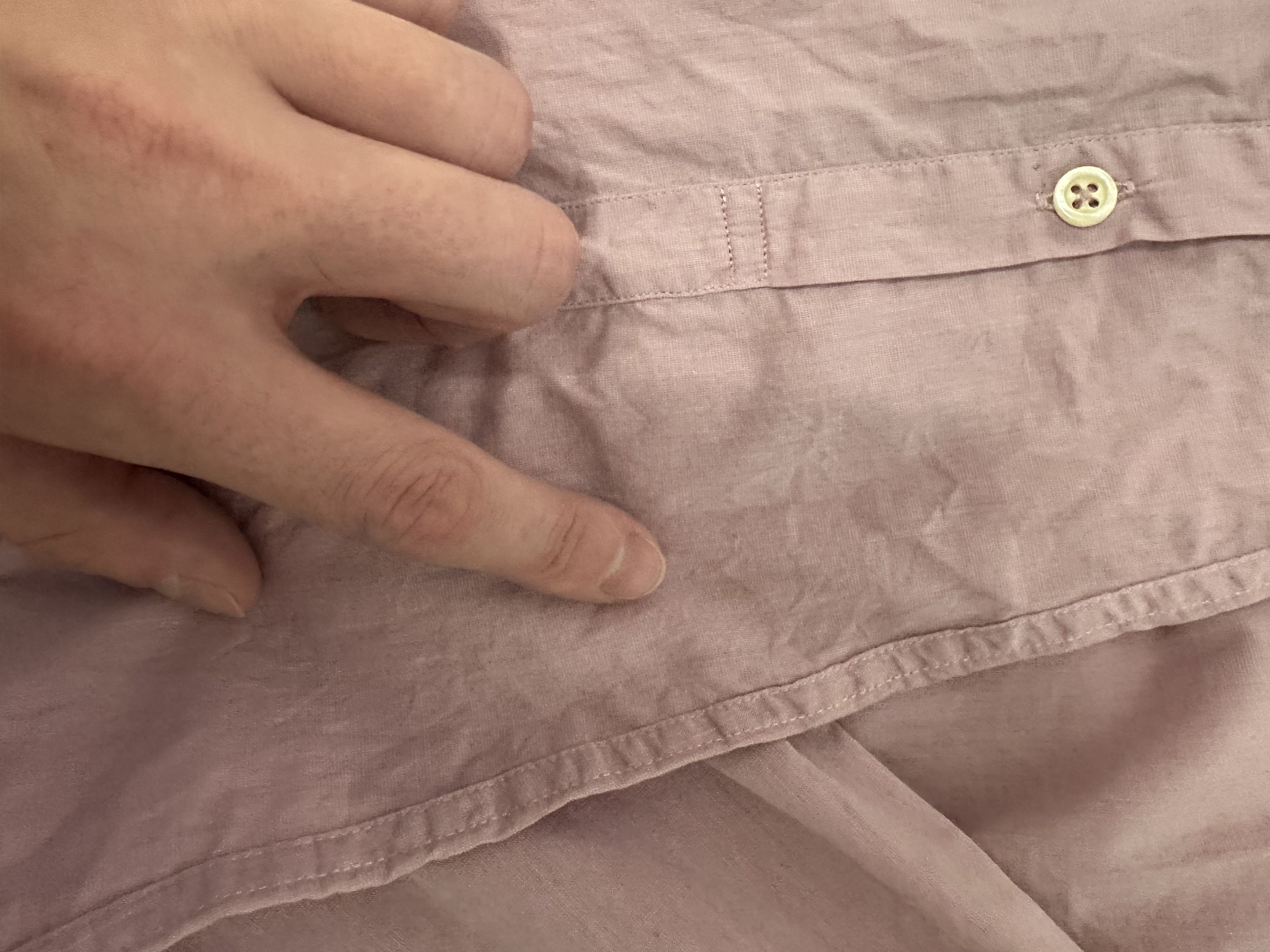 Paul Smith Hidden Placket Pink Shirt Size US S / EU 44-46 / 1 - 5 Thumbnail