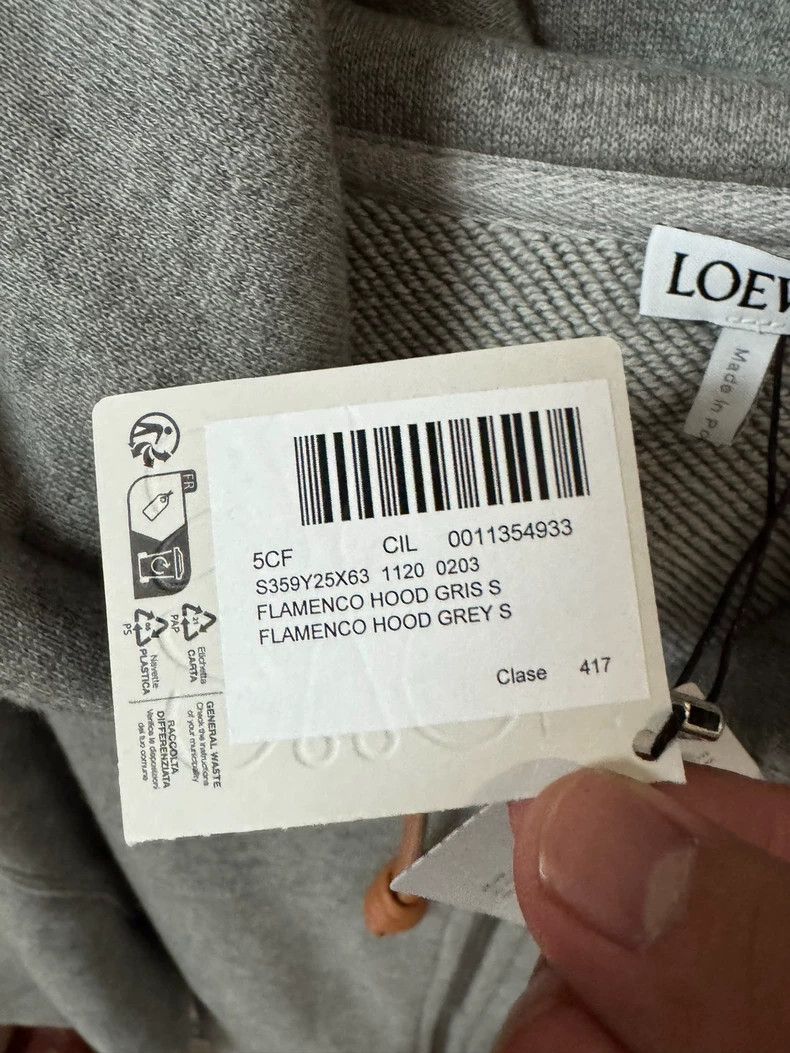 Loewe LOEWE A hoodie jacket Size S / US 4 / IT 40 - 4 Thumbnail