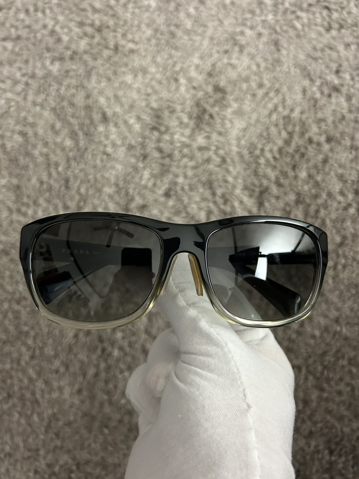 Prada Prada SPR 29N Logo Sunglasses Size ONE SIZE - 4 Thumbnail