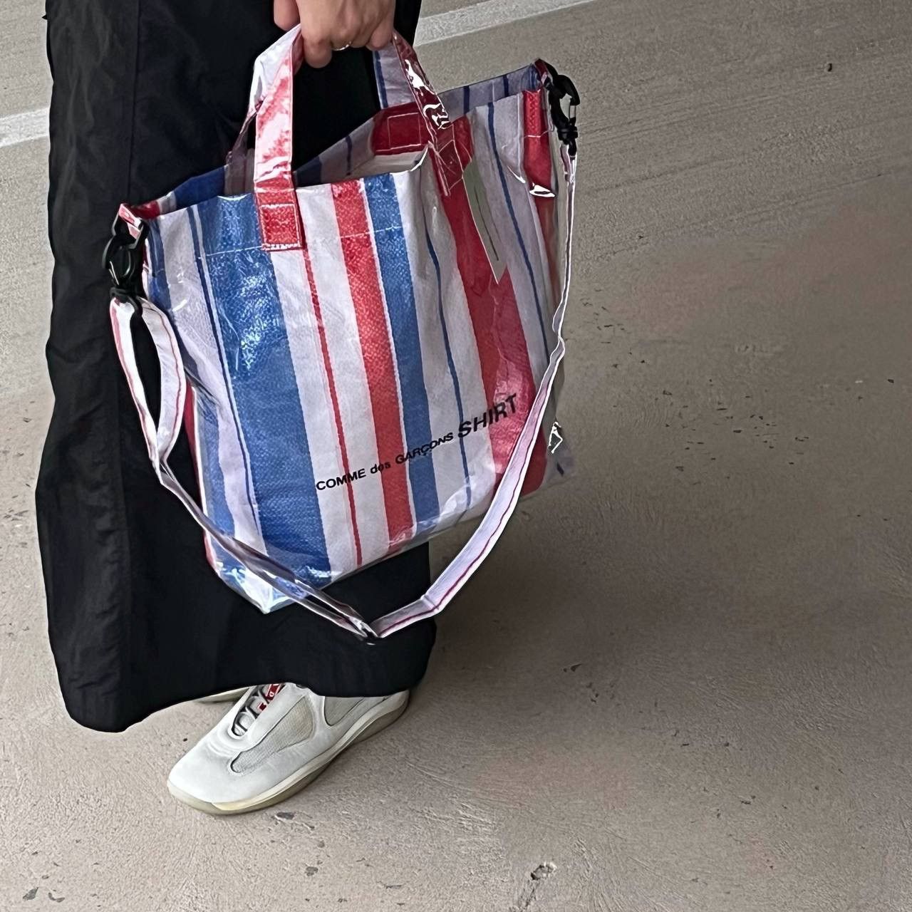 CDG by Comme des Garcons × Comme des Garcons Come Des Garcons Shirt Tote Bag Size ONE SIZE - 2 Thumbnail