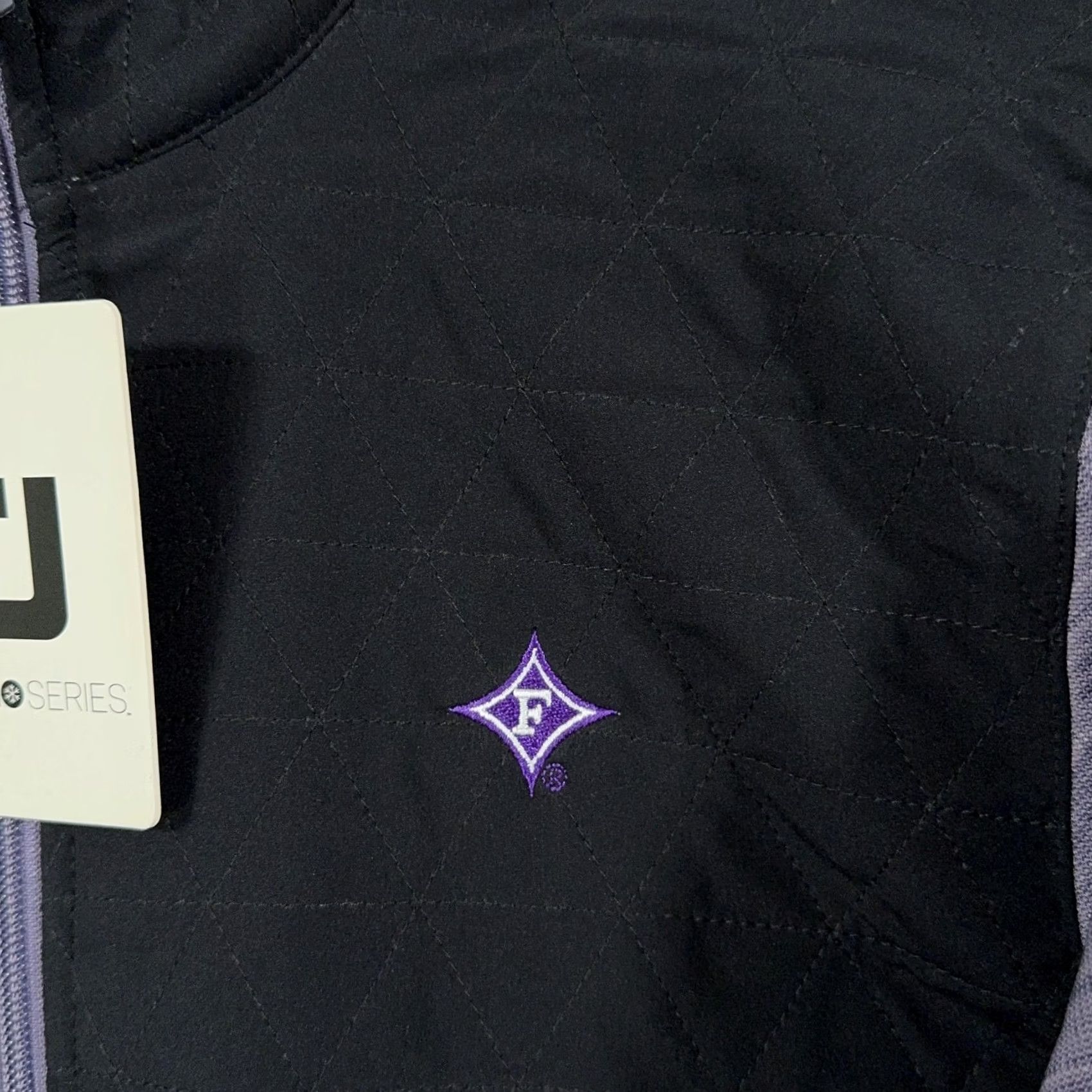 Footjoy FootJoy ThermoSeries Hybrid Midlayer Jacket Mens Medium Purple Full Zip Golf Size US M / EU 48-50 / 2 - 6 Thumbnail