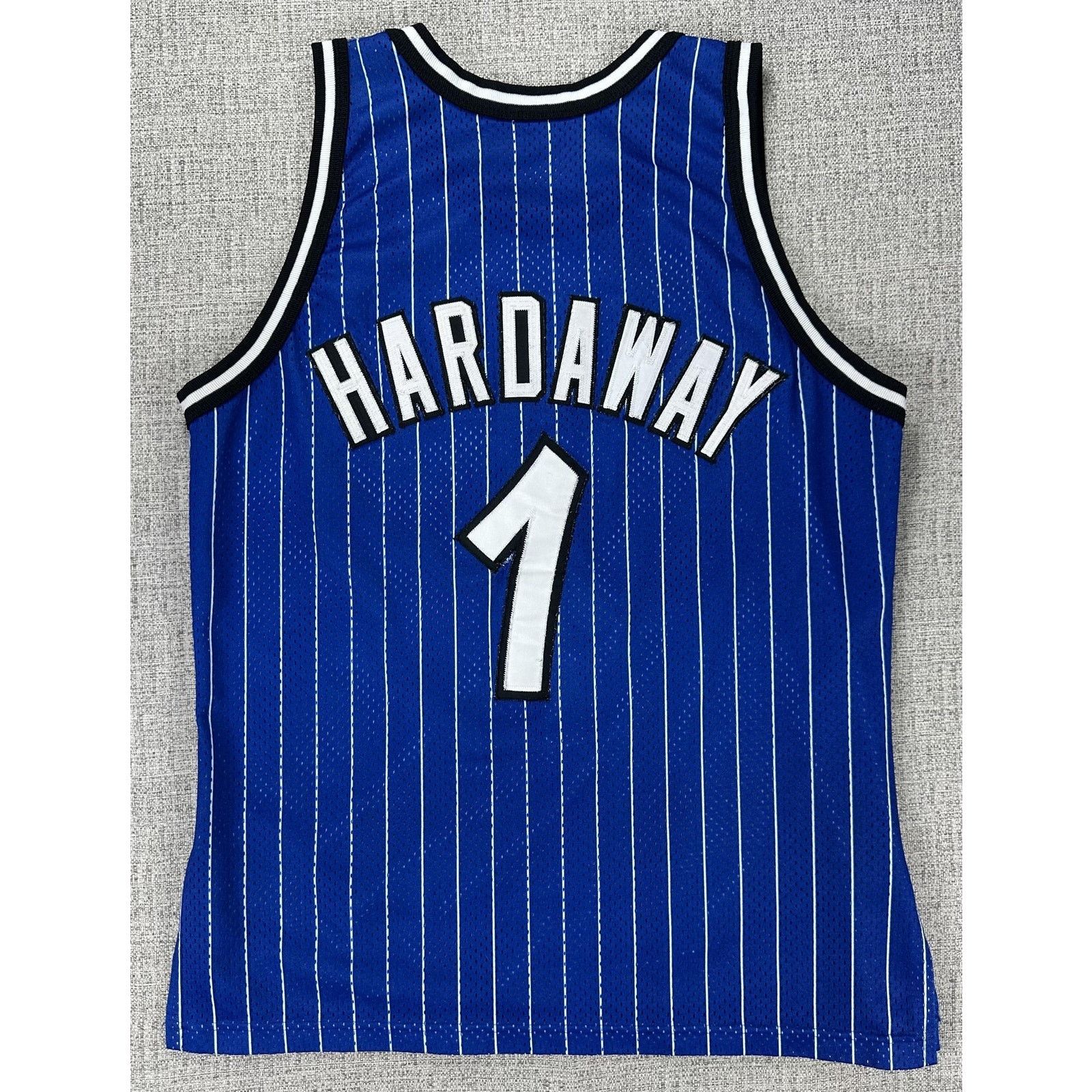 Champion Vintage Orlando Magic Jersey Mens 44 Gold Hardaway Champion Size US L / EU 52-54 / 3 - 13 Thumbnail