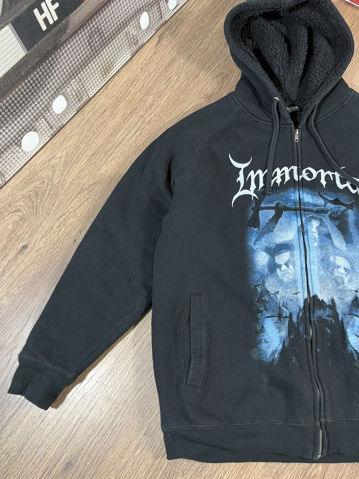 Band Tees Vintage Immortal Band Zip Hoodie Metal Size US L / EU 52-54 / 3 - 2 Thumbnail