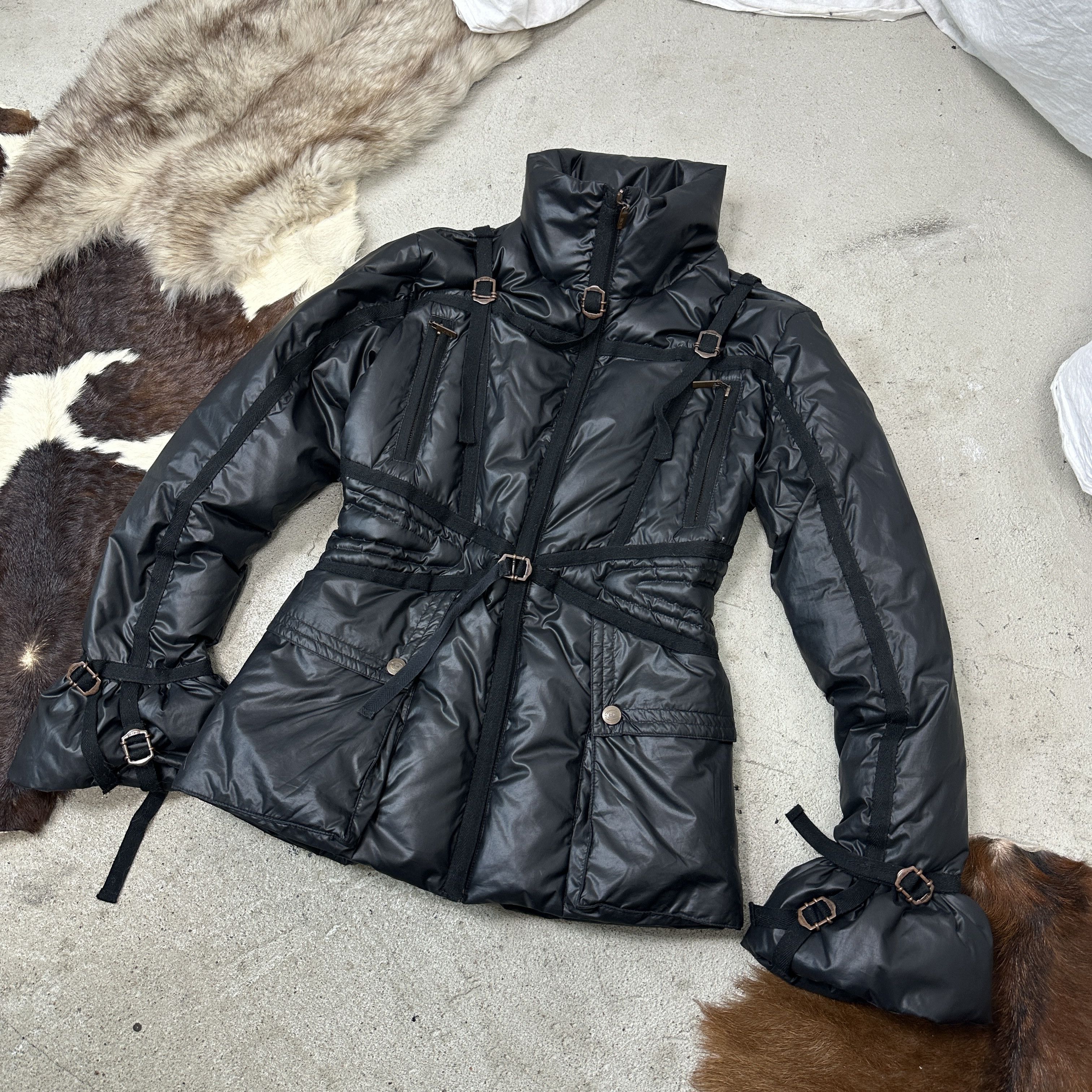 Roberto Cavalli Vintage Puffer Bondage Roberto Cavalli Jacket 00s Size S / US 4 / IT 40 - 8 Thumbnail
