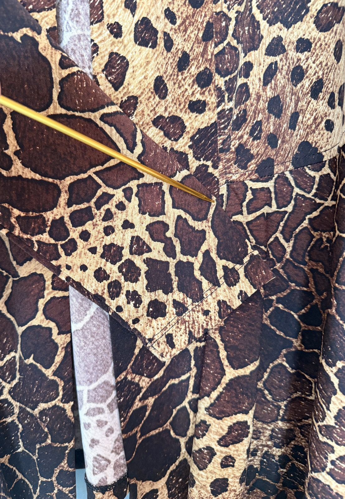 Other Susan Graver Women Open Front Animal Print Cardigan Medium Size M / US 6-8 / IT 42-44 - 4 Thumbnail