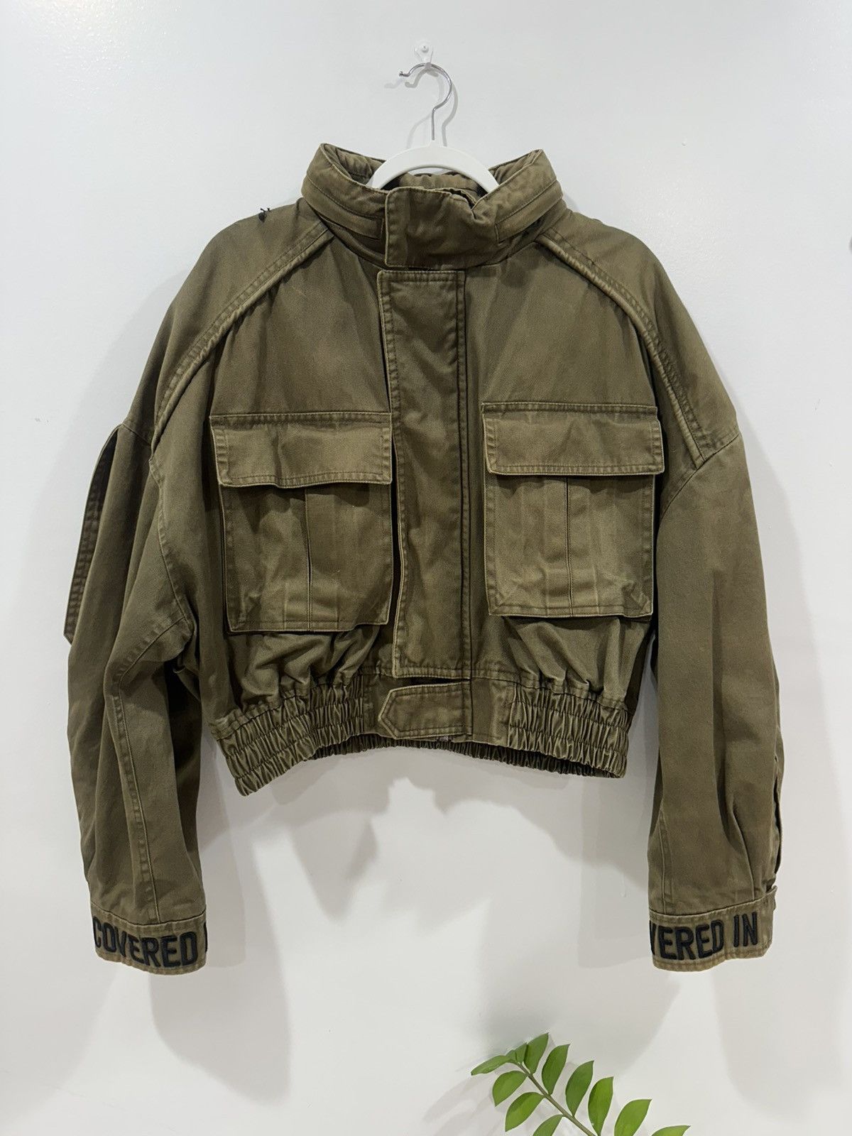 Juun.J Juun J Military Style Cropped Utility Jacket Size US M / EU 48-50 / 2 - 1 Thumbnail