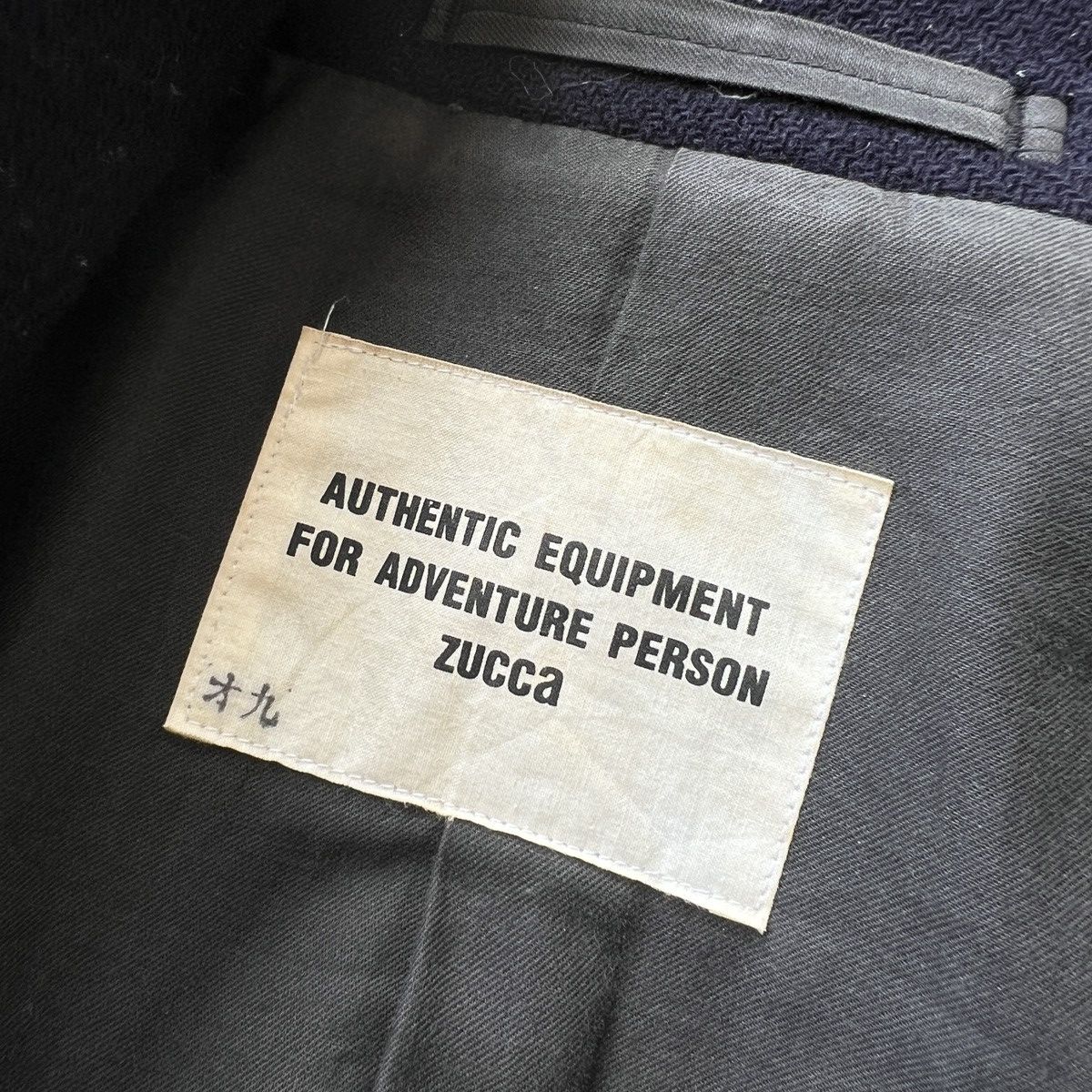 Zucca Zucca Issey Miyake wool Peacoat Made in Japan Size US S / EU 44-46 / 1 - 10 Thumbnail