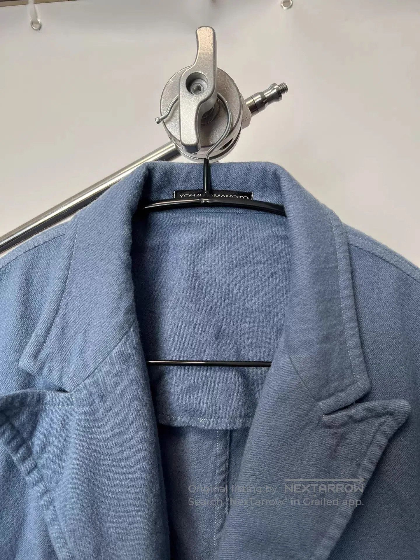 Yohji Yamamoto Blue Light Jacket - Size L. Size US L / EU 52-54 / 3 - 3 Thumbnail