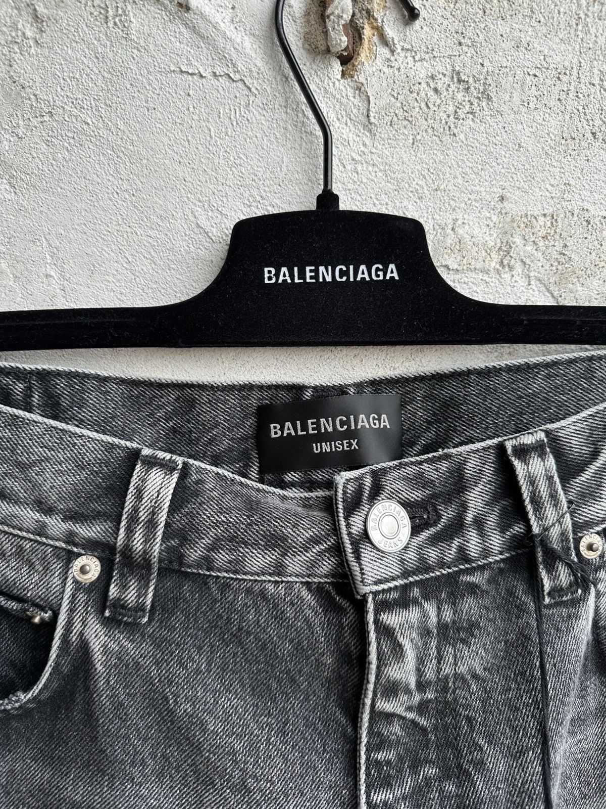 Balenciaga [S] Fall22 The Lost Tape Gray flared jeans Size US 33 - 4 Thumbnail