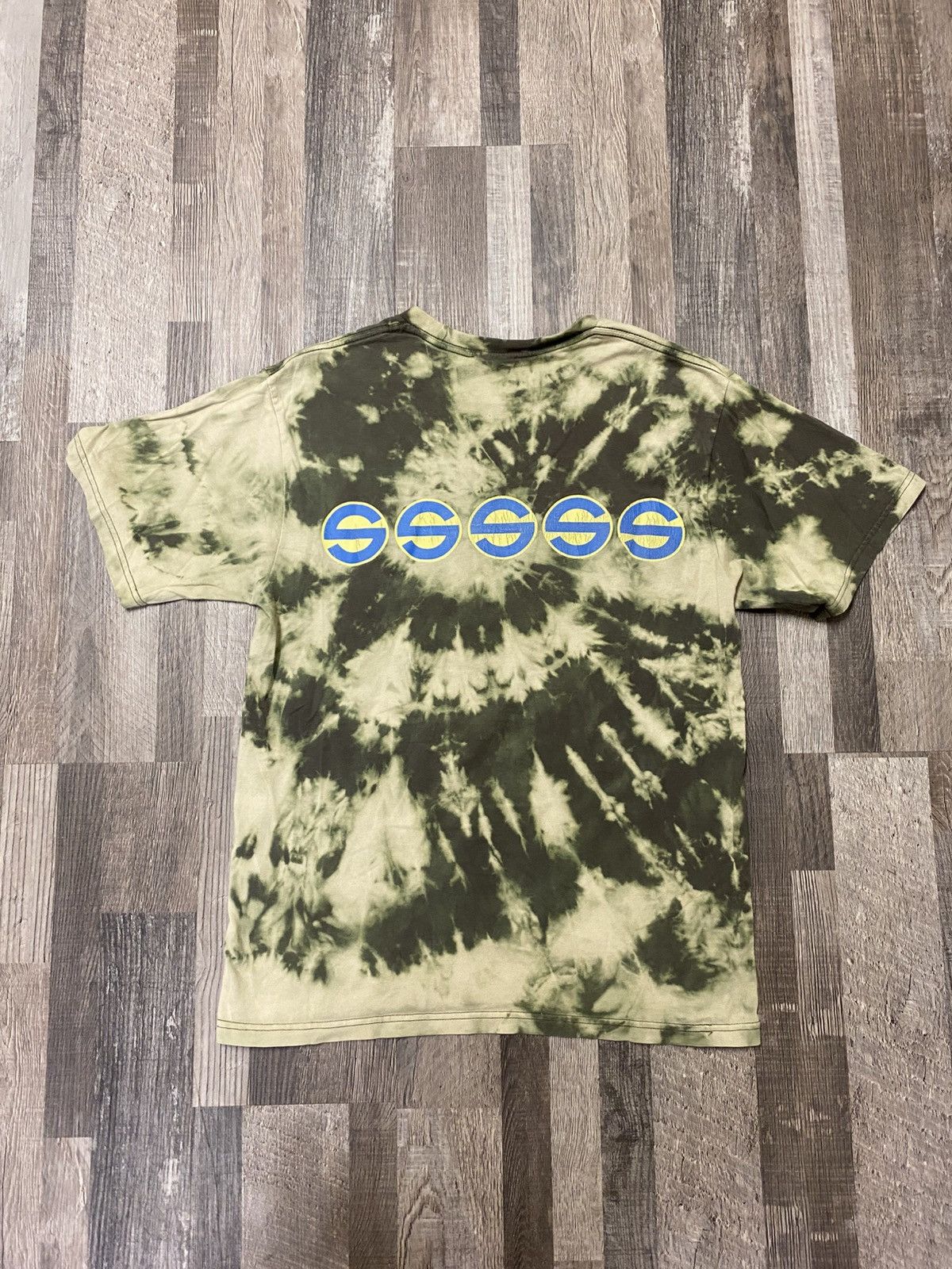 Stussy Stussy Tie Dye Rare Tee T shirt Y2K Front and Back Logo Size US M / EU 48-50 / 2 - 3 Thumbnail