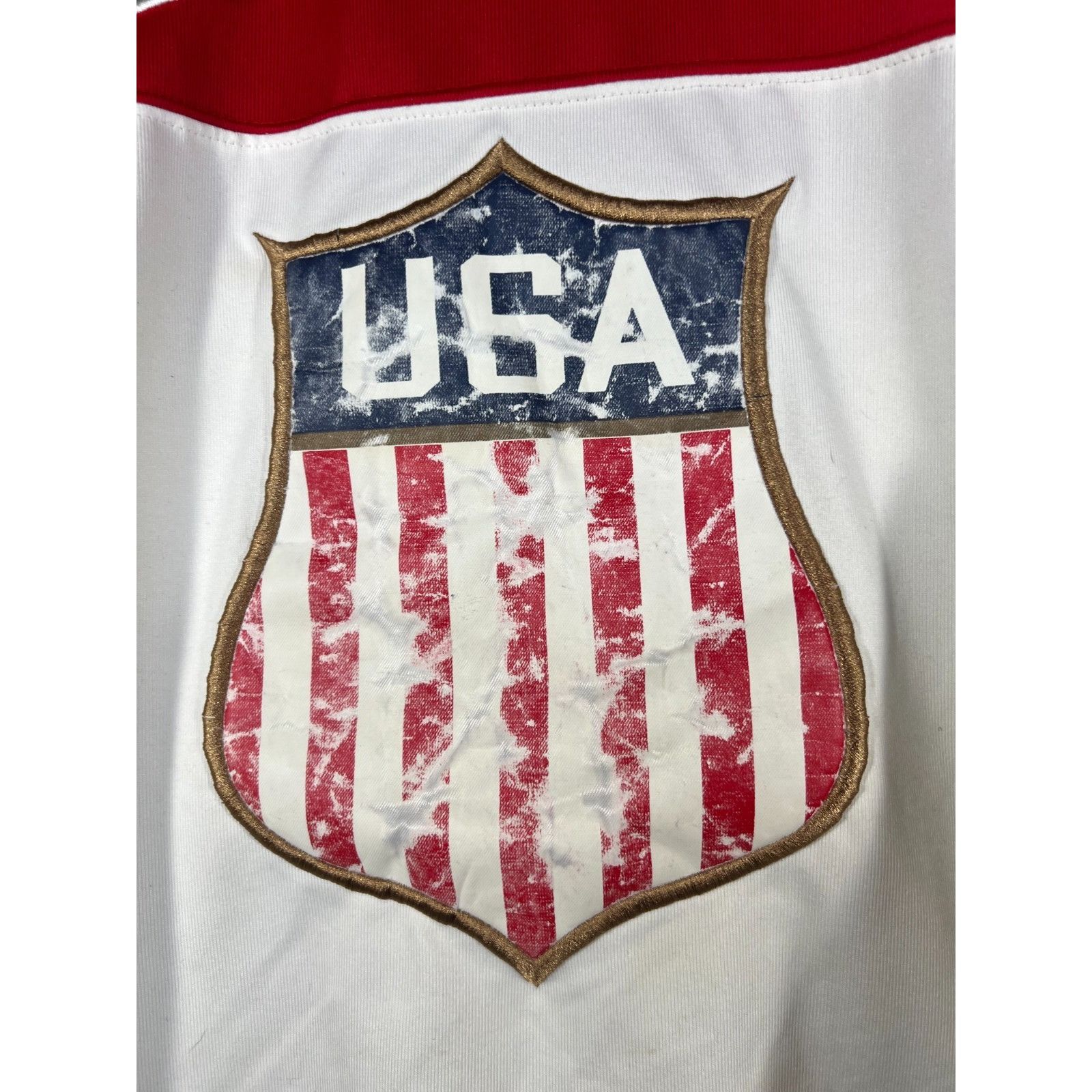 Nike TJ Oshie #74 Nike Team USA Fight Strap Olympic Hockey Blue J Size US M / EU 48-50 / 2 - 7 Thumbnail