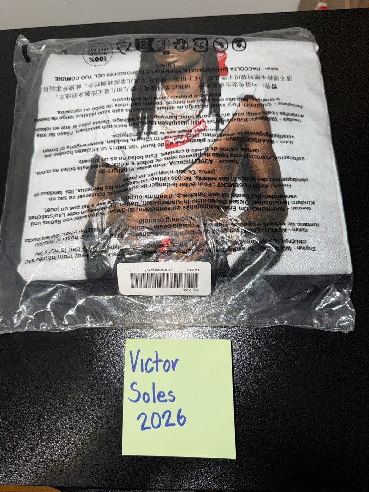 Supreme Supreme x PlayBoiCarti Photo Tee Size X-Large Size US XL / EU 56 / 4 - 2 Thumbnail