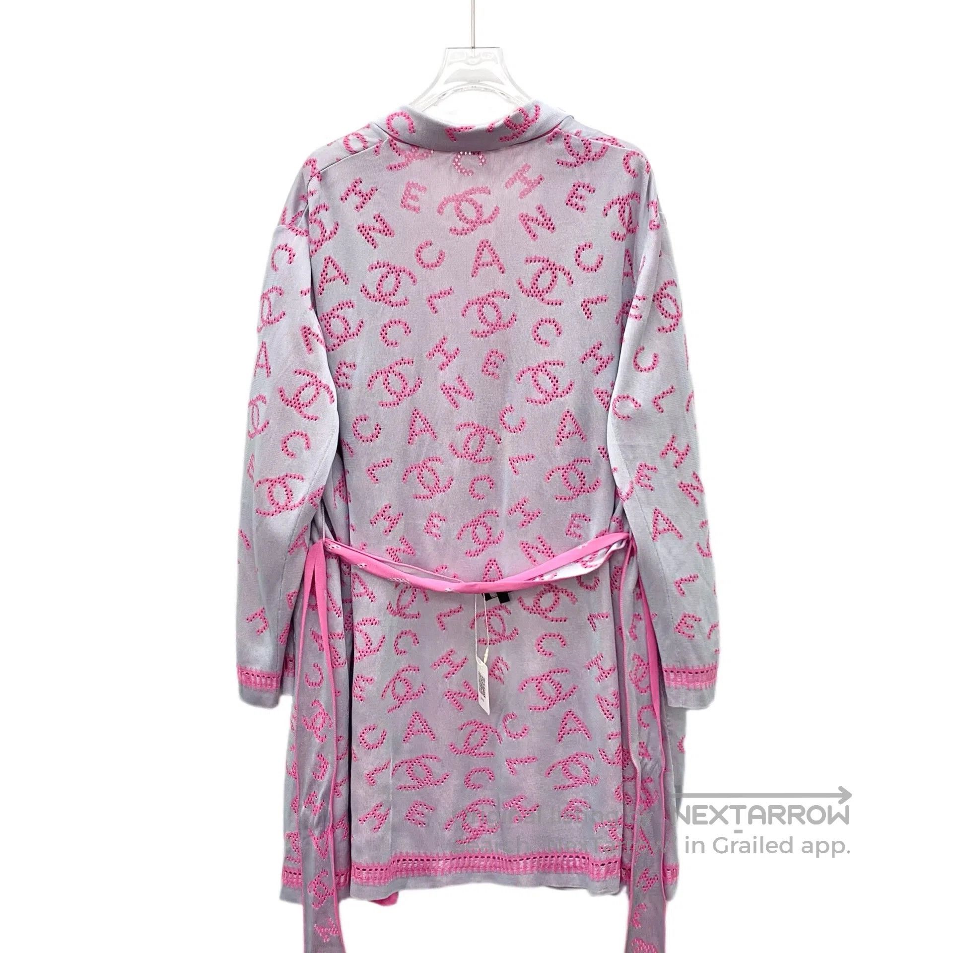 Chanel Chanel Multicolor Logo Cutout Full Print Collar Long Sleev Size XS / US 0-2 / IT 36-38 - 2 Thumbnail