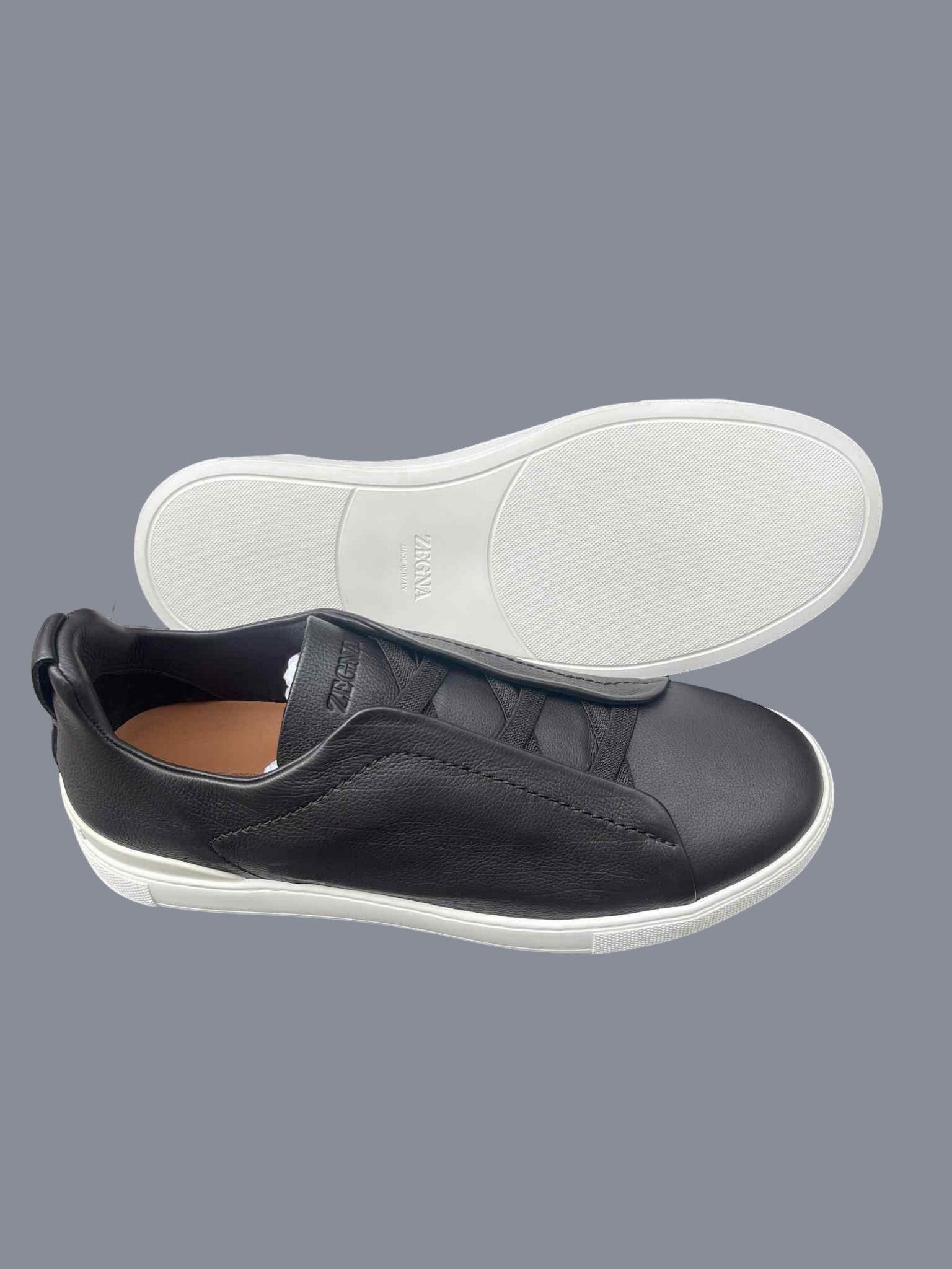 Z Zegna Zegna Triple Stitch Secondskin Sneakers Size US 10 / EU 43 - 1 Thumbnail
