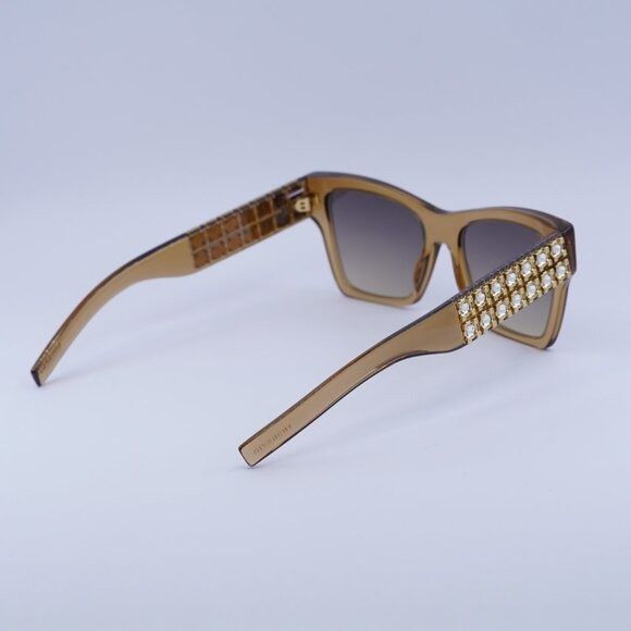 Givenchy 🕶️ New Givenchy GV40076I 57B Sunglasses - Transparent Beige Size ONE SIZE - 10 Thumbnail