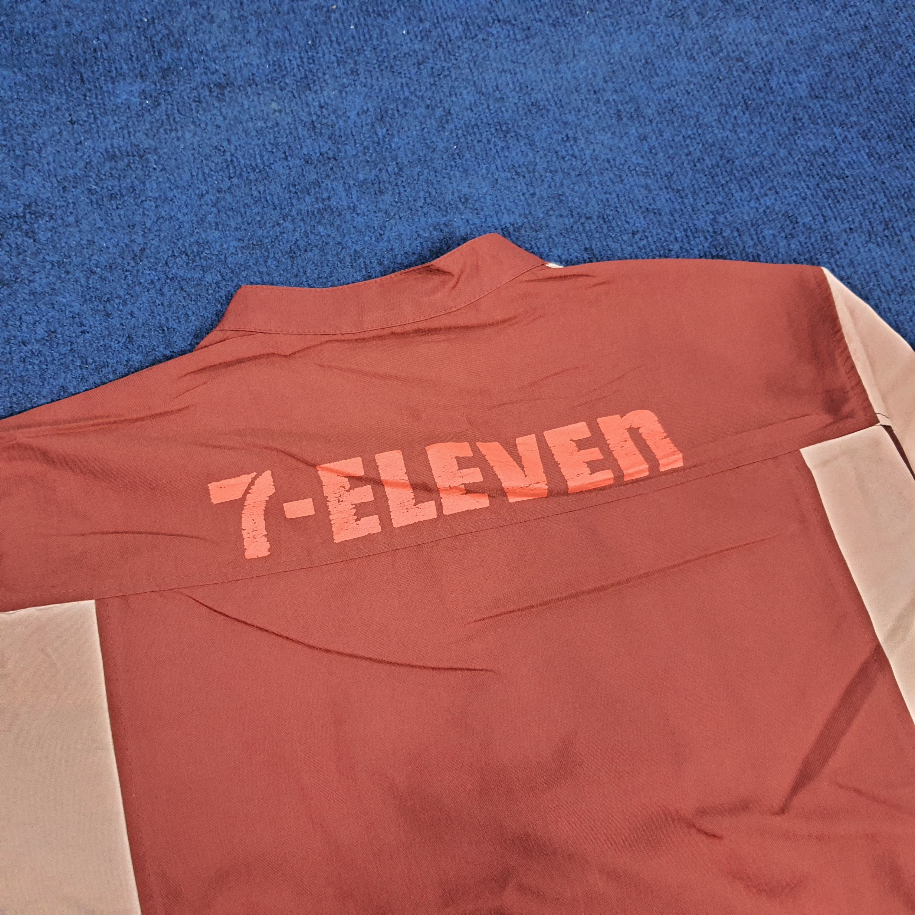 Japanese Brand × Vintage Vintage 7 Eleven Japan Edition Work Staff Uniform Jacket Size US L / EU 52-54 / 3 - 4 Thumbnail