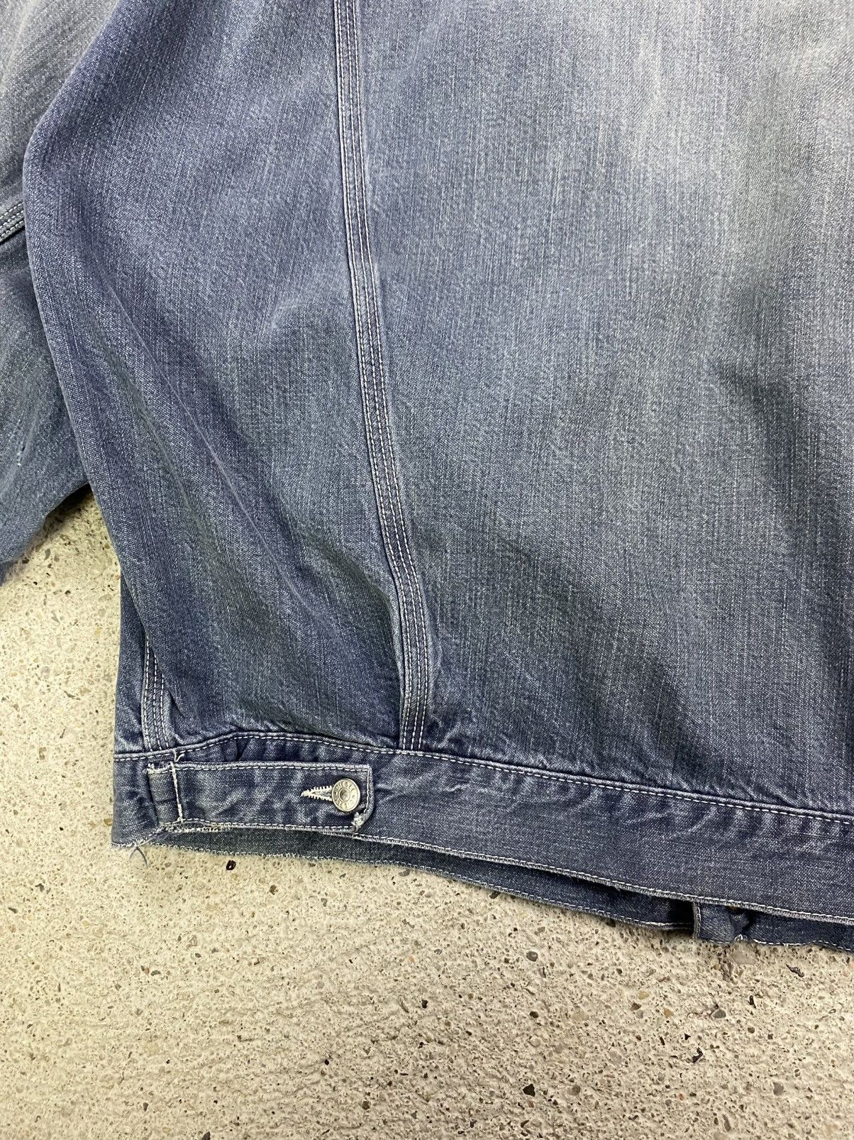 Diesel Diesel denim jacket vintage trashed made in italy archive Size US XXL / EU 58 / 5 - 13 Thumbnail
