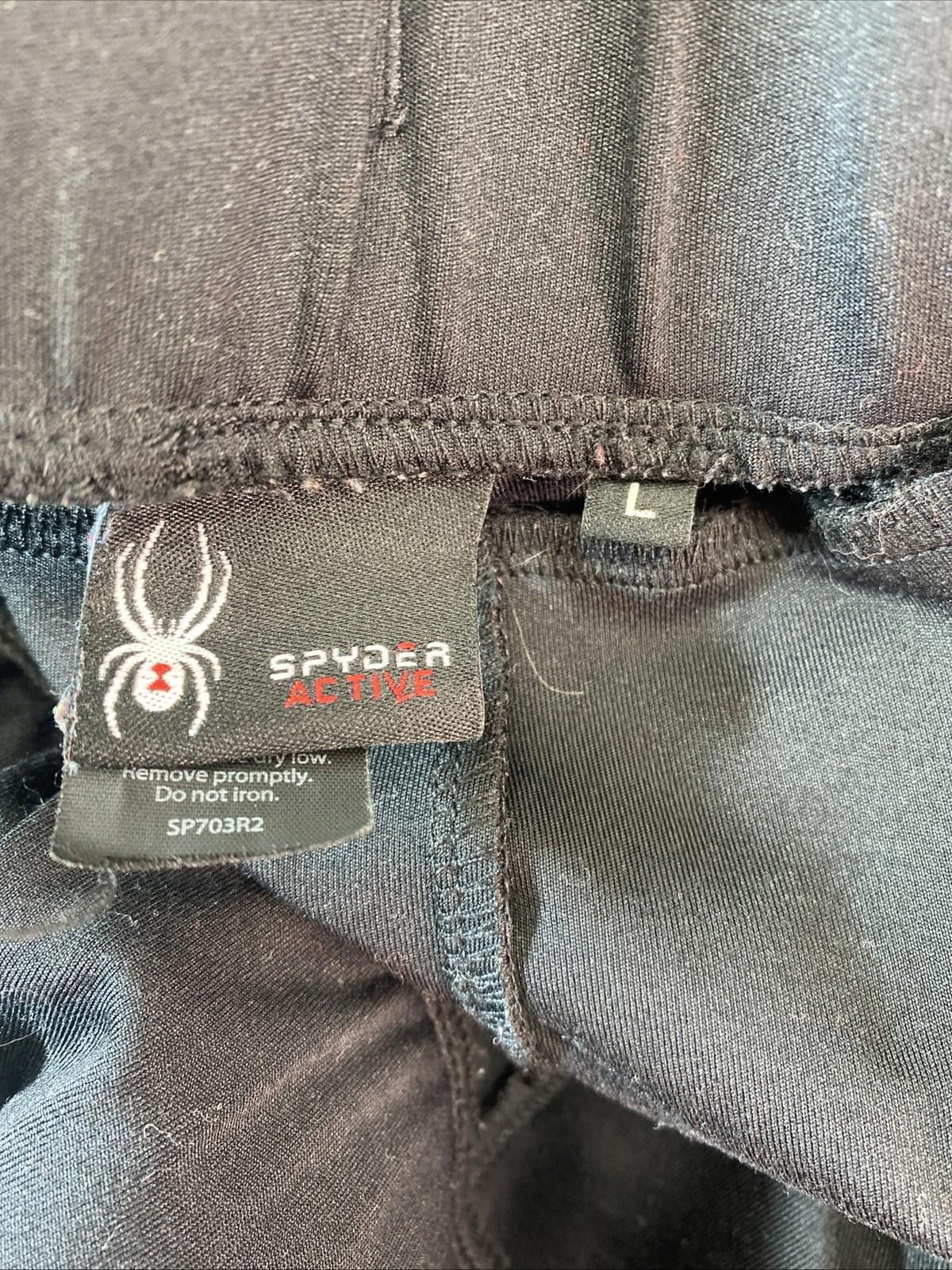 camel active Spyder Active Lightweight Nylon Pants Black Large Size 36" / US 14 / IT 50 - 3 Thumbnail