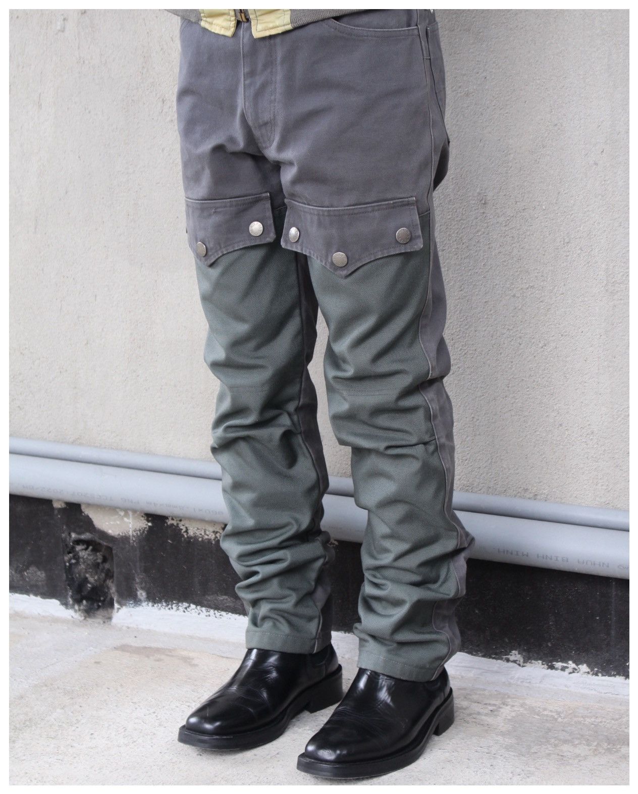 Indian Motorcycle × Japanese Brand × Vintage SS2015 MAX FRITZ 10 POCKET TECHNICAL MOTORCYCLE PANTS Size US 30 / EU 46 - 3 Thumbnail